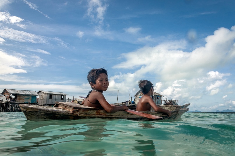 The Bajau are sea gypsies who live below the wind level. - My, Borneo, Gypsies, Around the world, Longpost