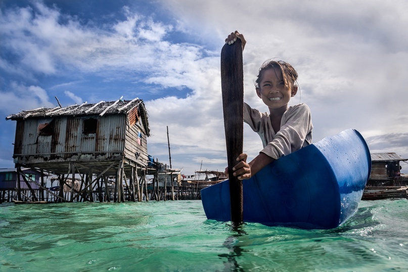 The Bajau are sea gypsies who live below the wind level. - My, Borneo, Gypsies, Around the world, Longpost