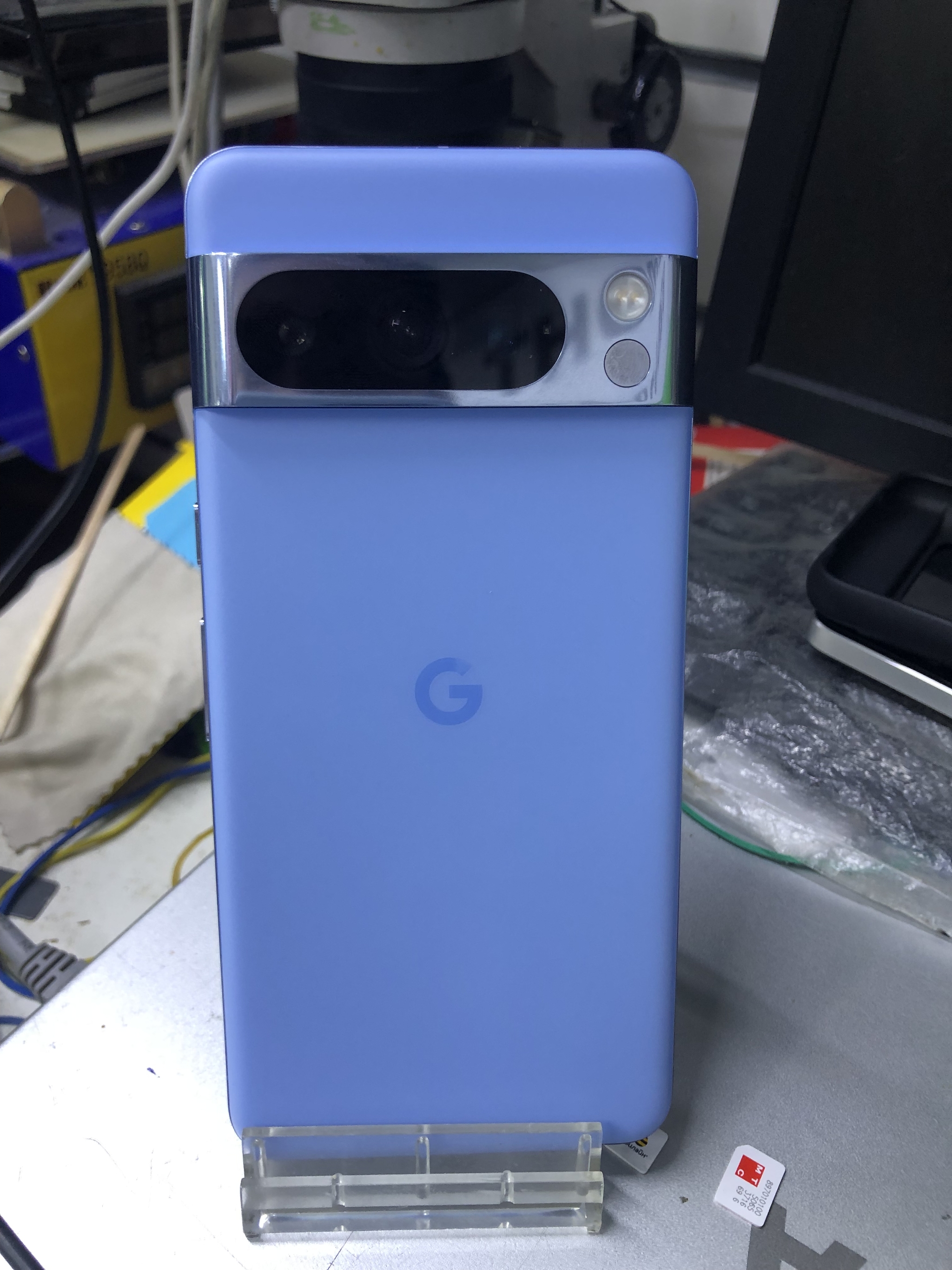 Another Google pixel 8 pro. Simlock att. Successfully unlockedTelegram: @slavayun - My, Google, Google pixel smartphone, Att, Blocking, Video, Vertical video, Longpost