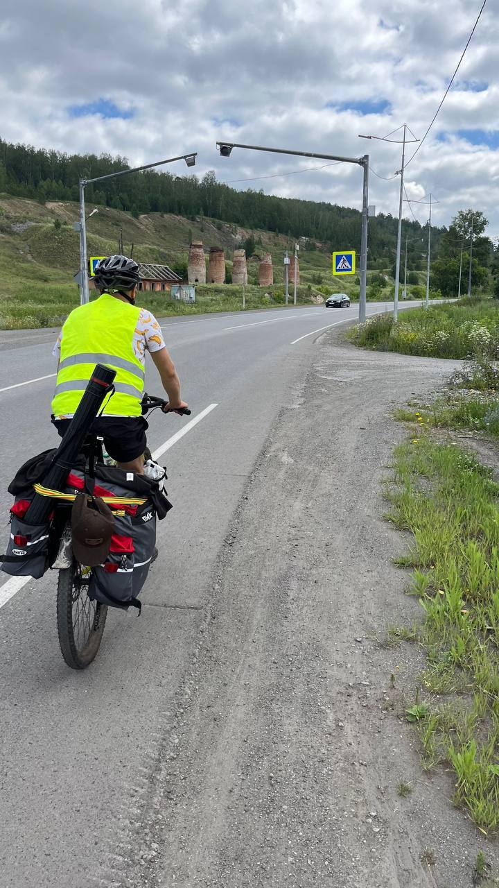 Cycling trip Ufa-Berdyaush 297 km along the route VeloRussia® RB2 Gornozavodskoy Ural - My, Hike, Cycling, Camping, Tourism, Bike ride, Bashkortostan, Chelyabinsk region, A bike, Bike trip, The rocks, Longpost