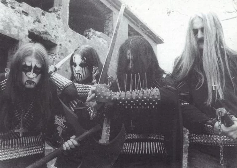 Corpse-paint: where the roots of black metal makeup come from - Metal, Makeup, Mayhem, Immortal (black metal band), Kiss, King Diamond, History of music, Longpost