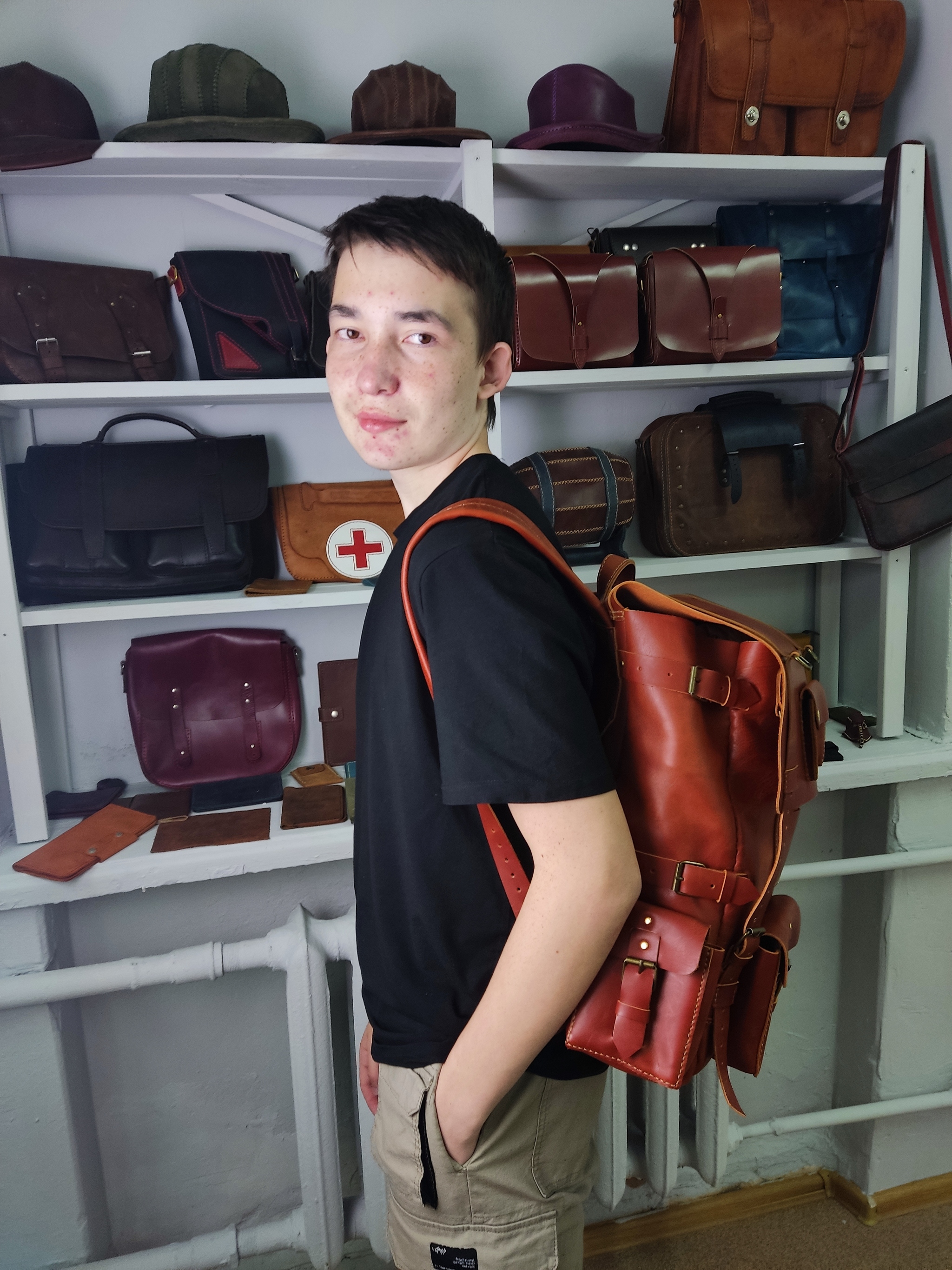 You have to fight for your dream! - My, Workshop, Leather products, School, Longpost