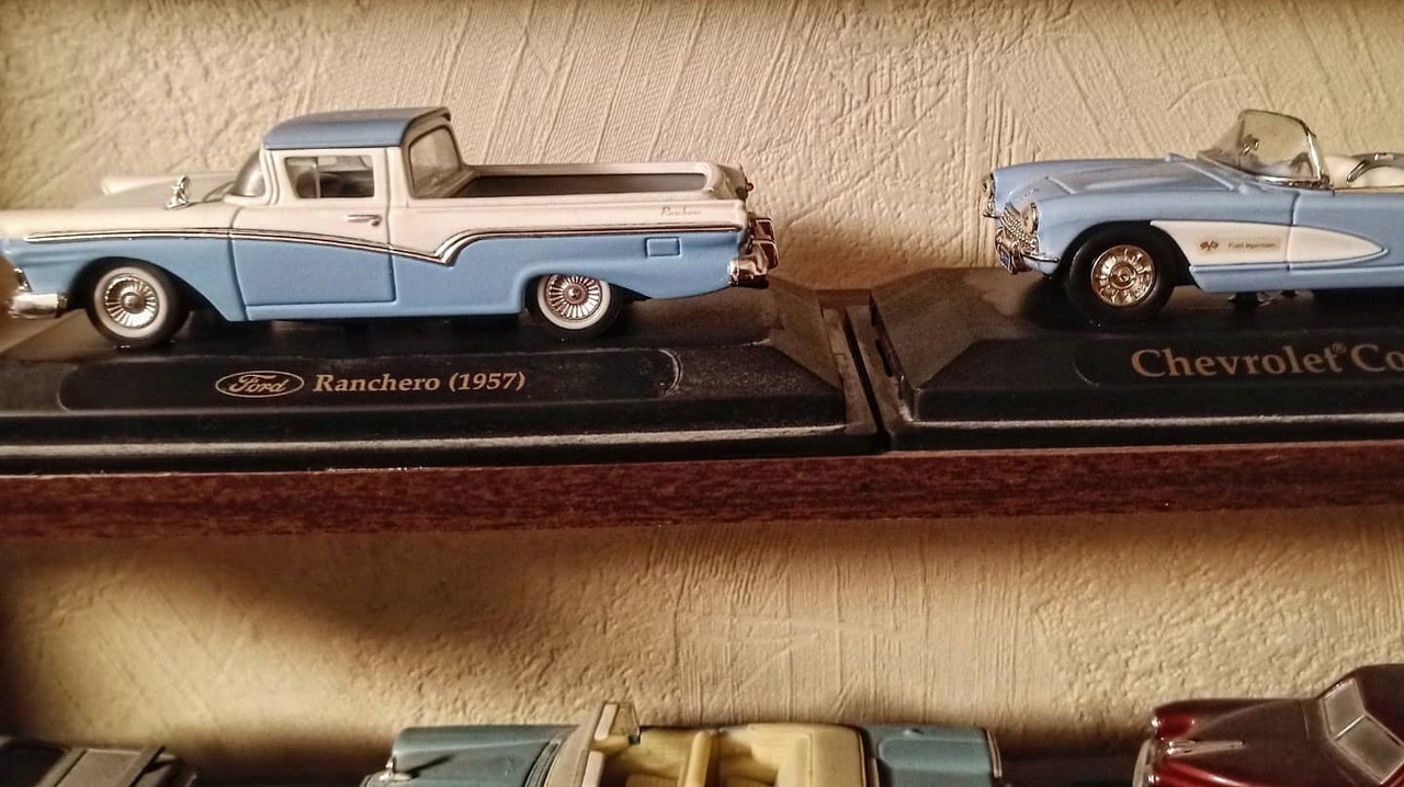 And now it's time to talk about the real classics, about where it all began. - My, Hobby, Collecting, Auto, Ford, Chevrolet, 1:43, Scale model