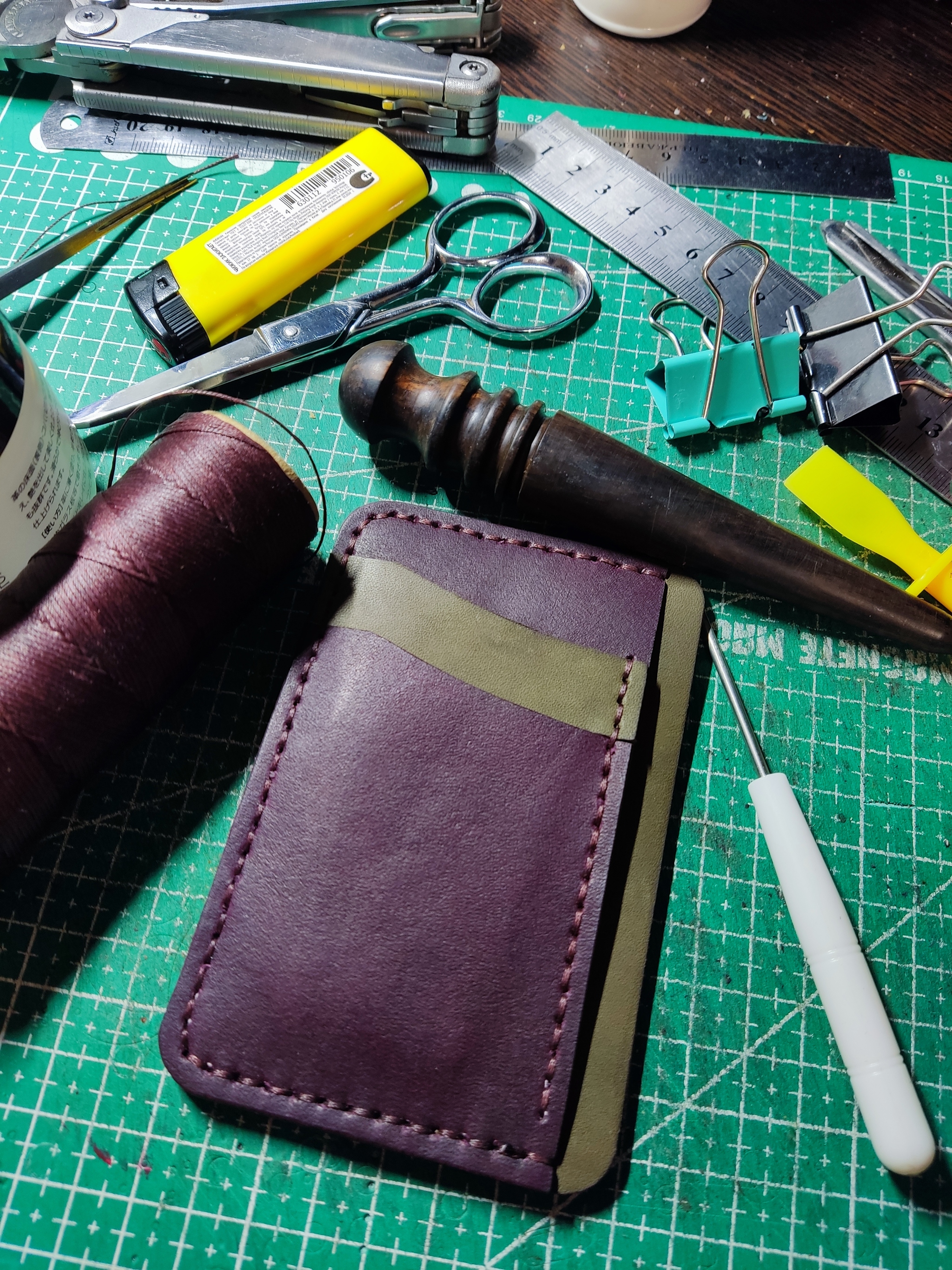 You have to fight for your dream! - My, Workshop, Leather products, School, Longpost