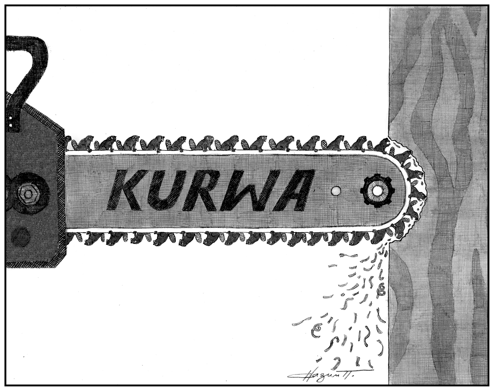 ИНЖЕНЕРНАЯ ГРАФИКА - Моё, Графика, Художник, Рисунок, Рисунок карандашом, Павел назим, Странный юмор, Инженерная графика, Природа, Повтор, Длиннопост