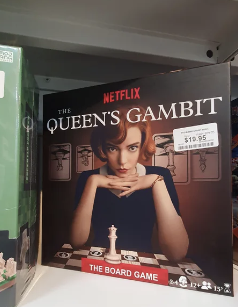 A board game based on The Queen's Gambit... chess, I hope? - Serials, Netflix, Chess, The Queen's Move (TV series), Memes, Humor, Images, Board games, USA