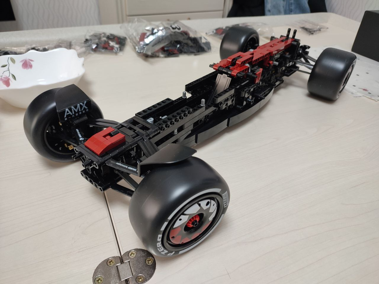 CaDA Alfa Romeo F1 - My, Lego technic, Chinese constructor, Analogue, Lego, Art object, Hobby, Creation, Design, Interior Design, Longpost