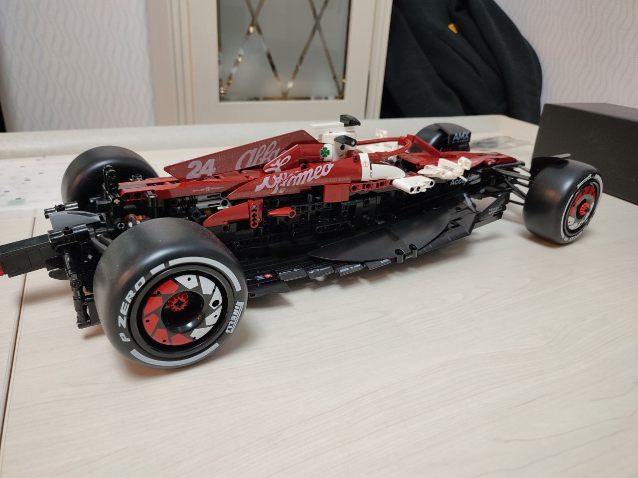 CaDA Alfa Romeo F1 - My, Lego technic, Chinese constructor, Analogue, Lego, Art object, Hobby, Creation, Design, Interior Design, Longpost