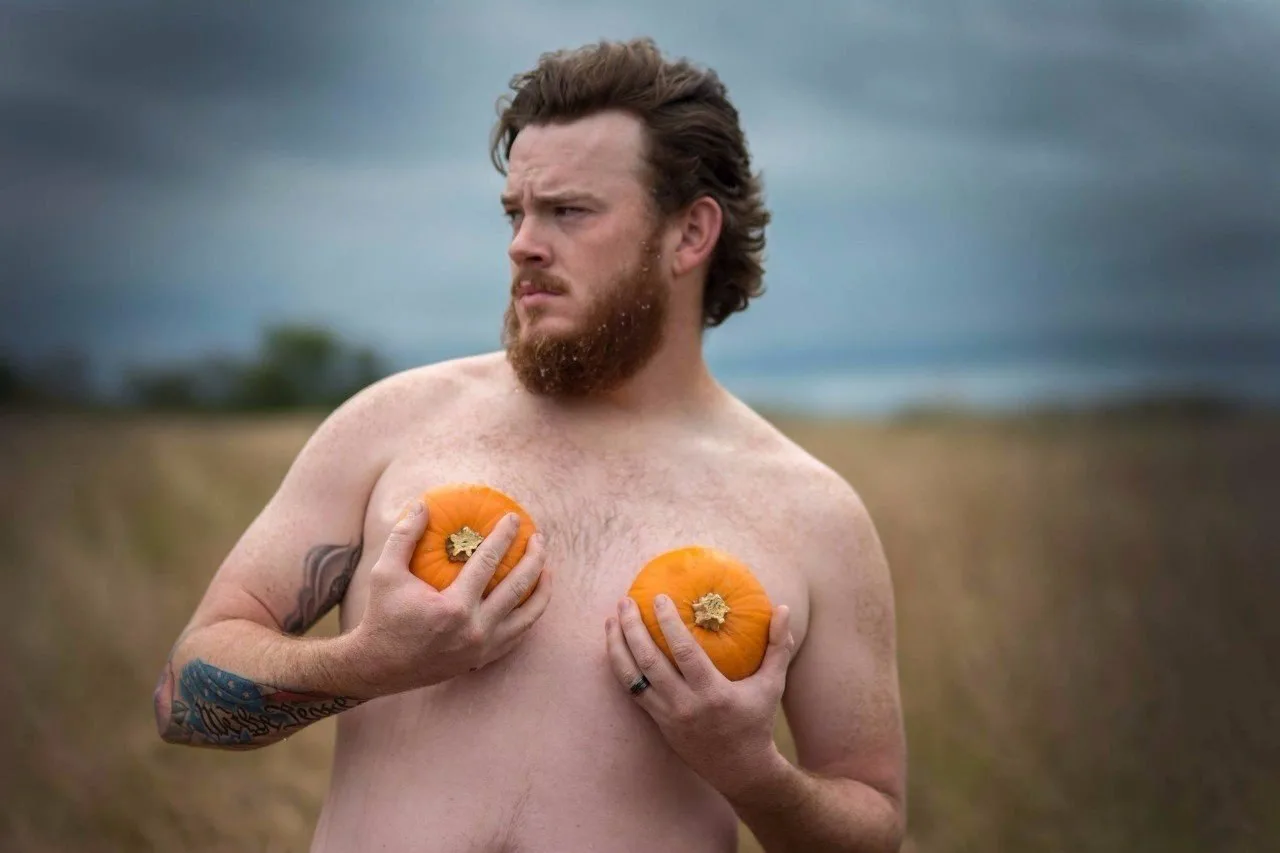 Vegetable debauchery - Memes, Humor, Pumpkin, Men, Laughter (reaction), Fun, Field, Halloween, Longpost, Autumn, PHOTOSESSION, Self-irony, Repeat, The photo, A selection