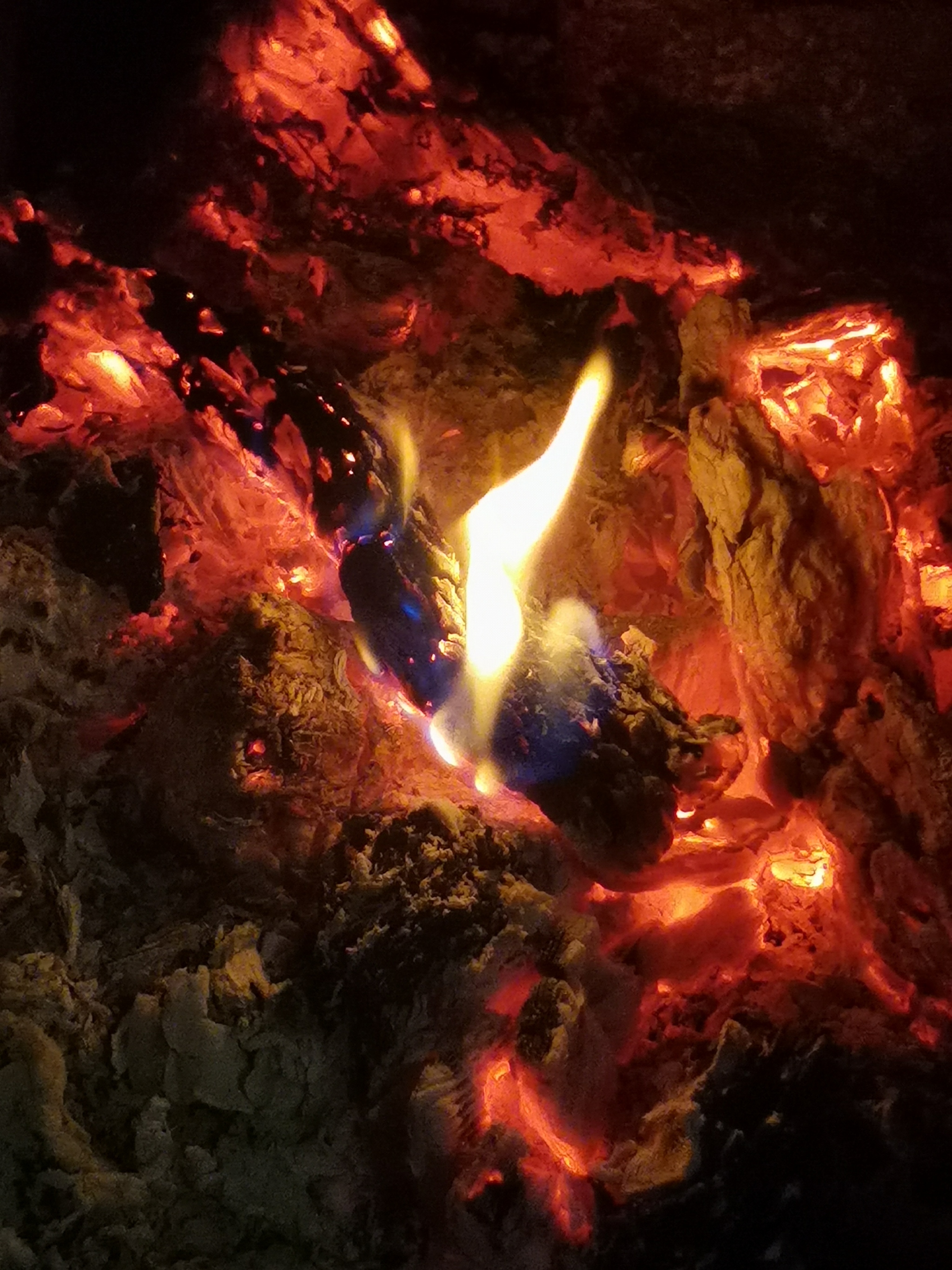 It's burning out - My, Fire, Coal, Furnace