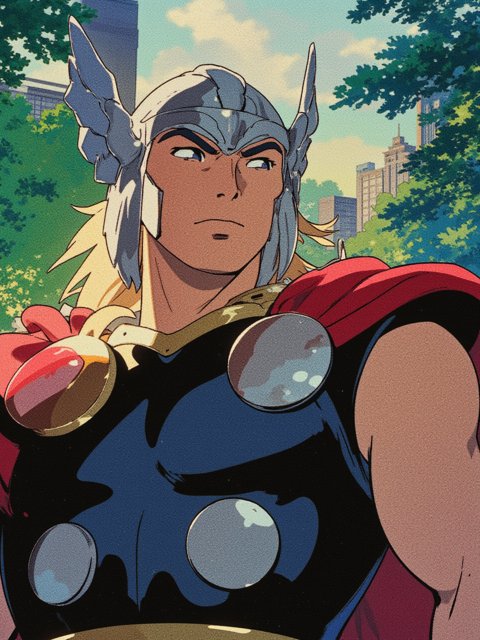 Marvel Characters in 90s Anime Style - My, Нейронные сети, Neural network art, Flux, Stable diffusion, Marvel, Retro, iron Man, Spiderman, Deadpool, Wolverine (X-Men), Doctor Strange, Thor, Hulk, Captain America, Anime, Longpost