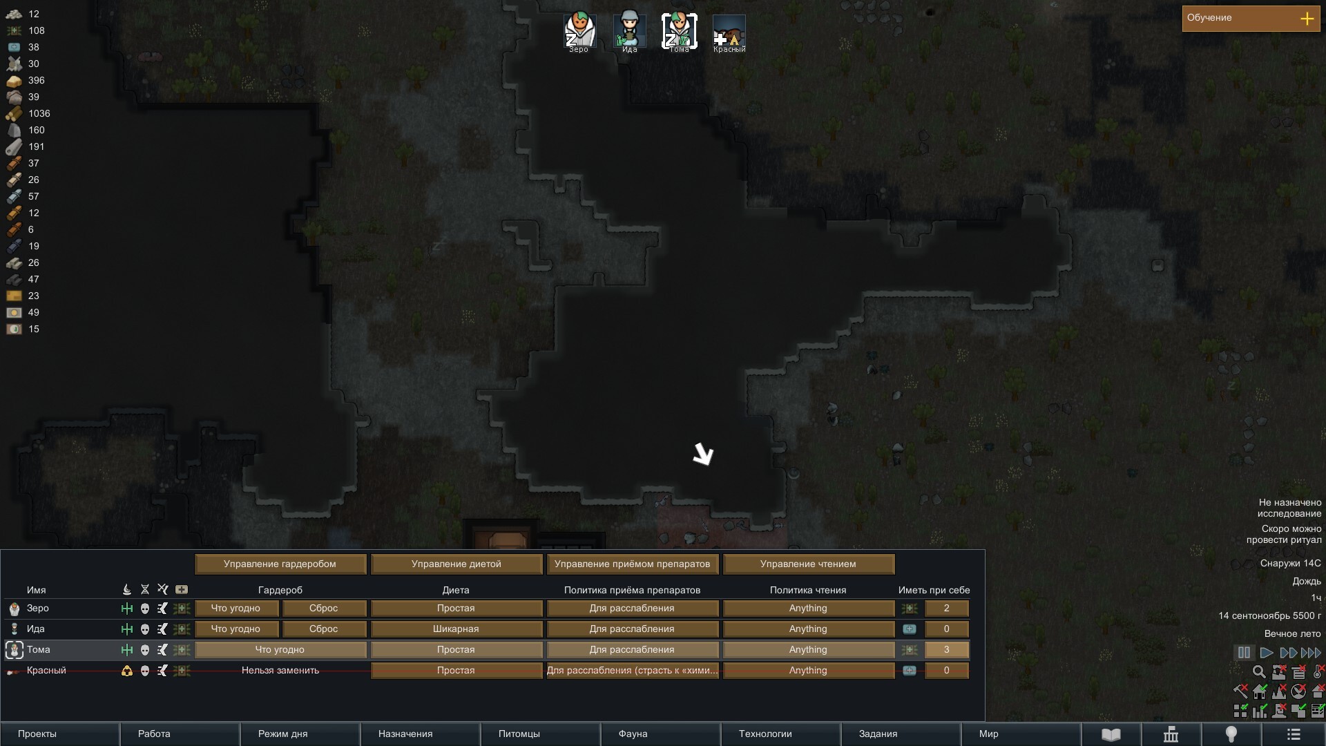 RimWorld. Order of the Phoenix. Part 5. Party and First Loss - My, Longpost, Rimworld, Computer games, Text, Images