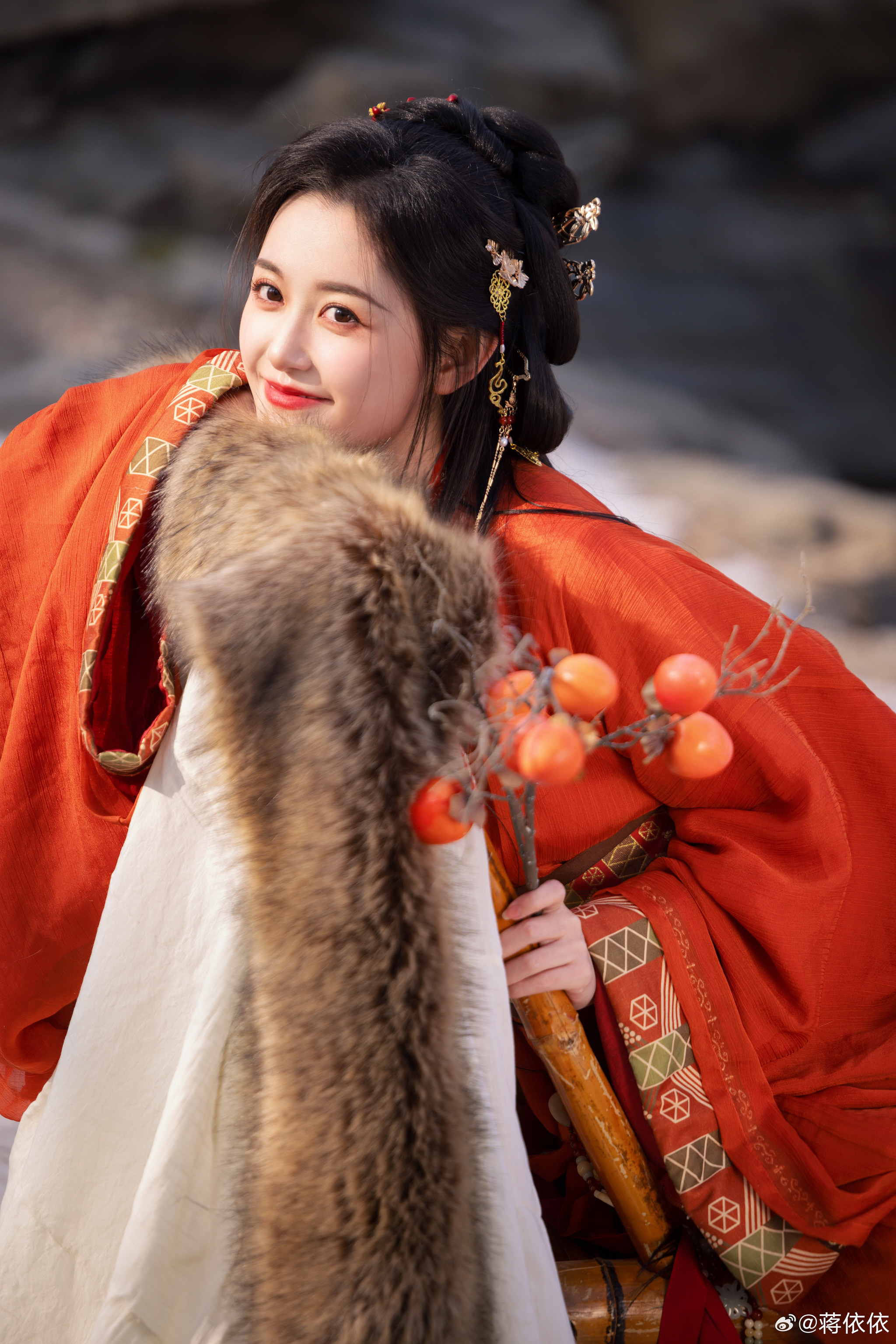 Winter sun - Hanfu, China, Girls, The photo, Longpost