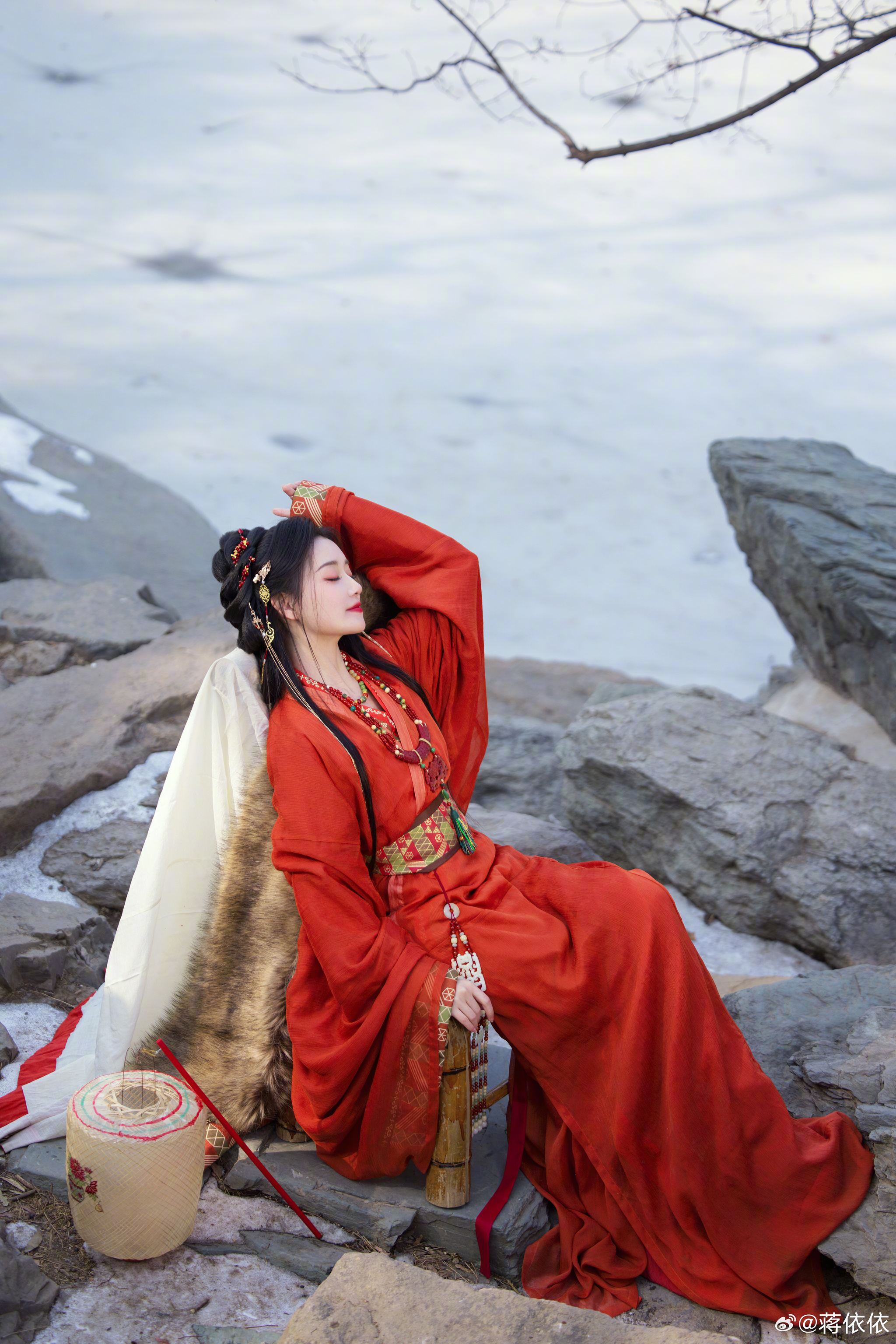 Winter sun - Hanfu, China, Girls, The photo, Longpost