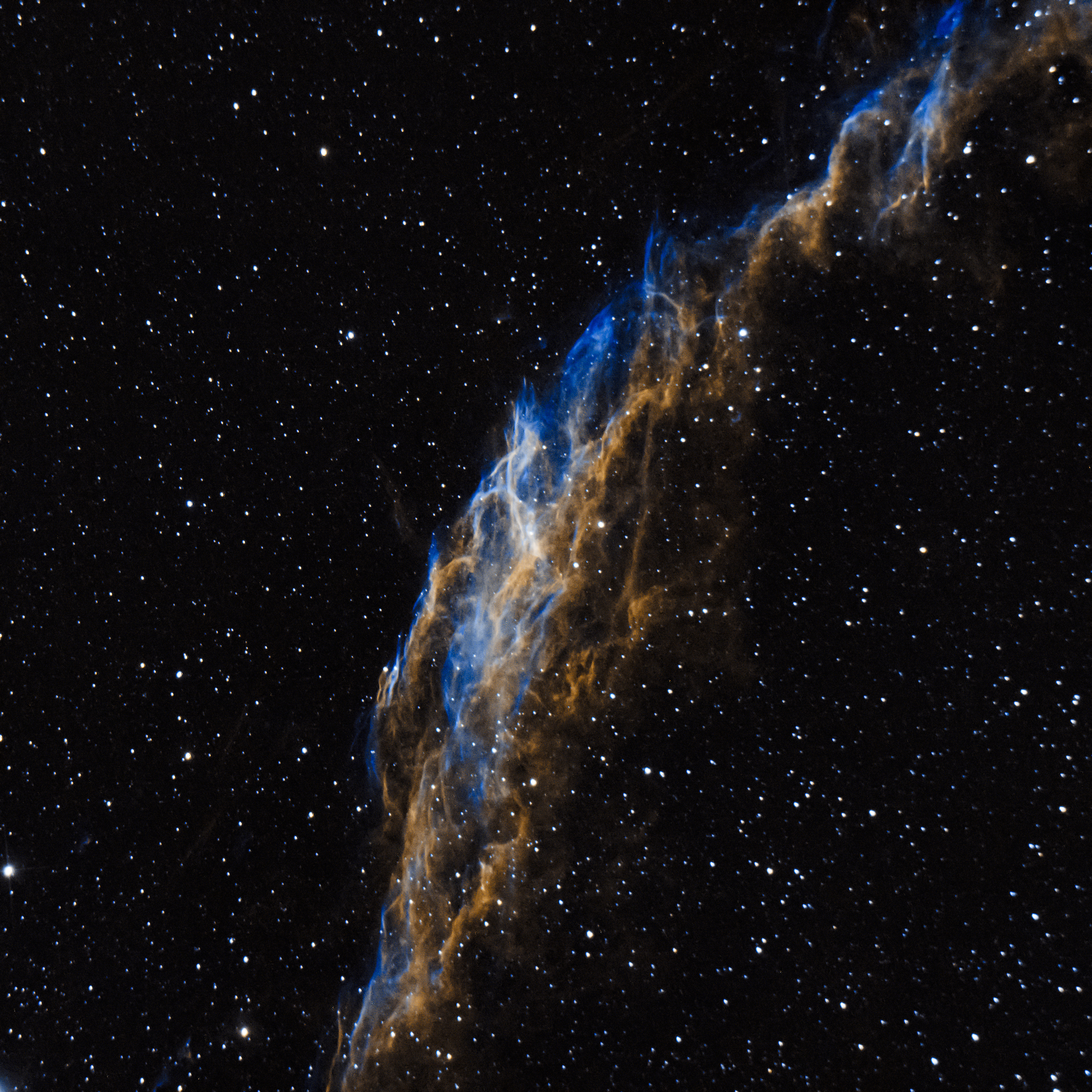 NGC 6992 (часть туманности Вуаль) - Моё, Астрономия, Научпоп, Туманность, Астрофизика, Астрофото