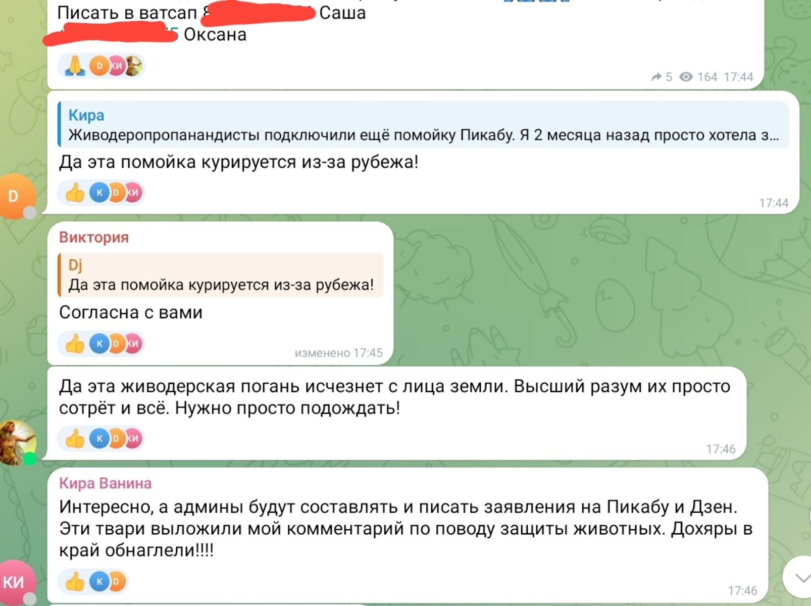 Get the kids away from the screens.... Zooshiza is now crying in furious outbursts. This correspondence is a nightmare... - Ban, Peekaboo, Radical animal protection, Schizophrenia, Hatred, Anger, Negative, Moderation, Stray dogs, Dog bite, Indignation, Horror, Chulman, Yakutia, Longpost