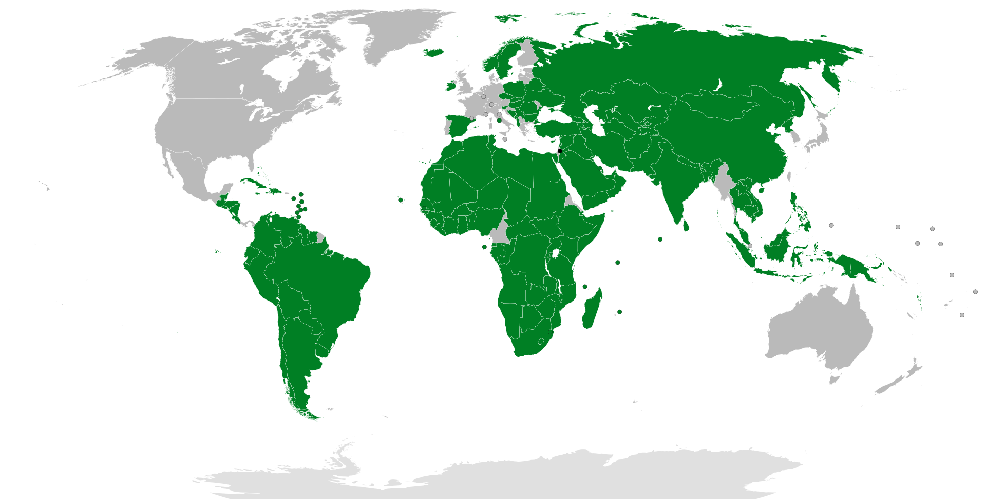 Maps of recognition of inferior states - Cards, Geography, Country, Unrecognized state, Politics, History (science), Abkhazia, South Ossetia, Transnistria, Israel, Palestine, Cyprus, Taiwan, Longpost