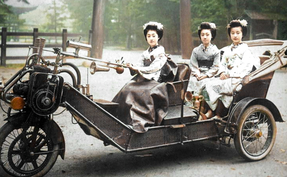 Curious Photos from the Past of Asian Countries. 20 Colorized Photos of the 20th Century. Part II - My, Historical photo, Old photo, 19th century, 20th century, Asia, China, Japan, Корея, The photo, Longpost