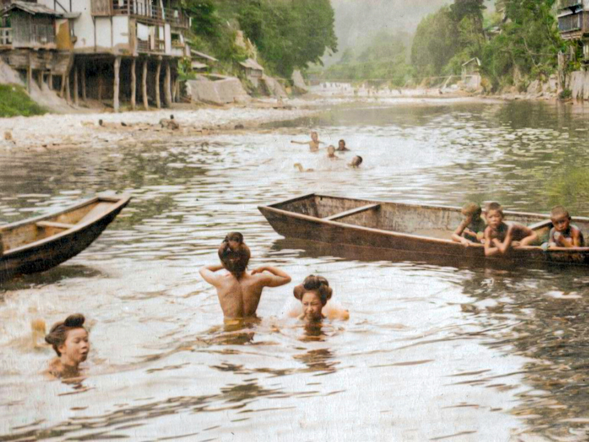 Curious Photos from the Past of Asian Countries. 20 Colorized Photos of the 20th Century. Part II - My, Historical photo, Old photo, 19th century, 20th century, Asia, China, Japan, Корея, The photo, Longpost