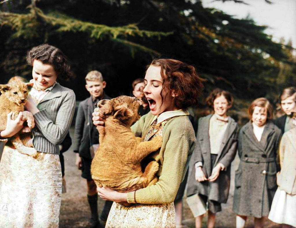 Curious Photos from Britain's Past. 20 Colorized Photographs of the 20th Century. Part VII - My, Old photo, Historical photo, The photo, Colorization, England, Great Britain, 20th century, Longpost