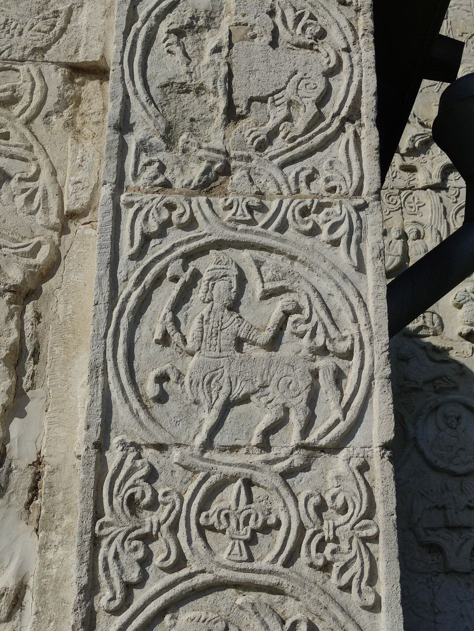 St. George's Cathedral in Yuryev-Polsky. Opinion - My, Yuriev-Polsky, Stone carving, Old Russian style, Middle Ages, Temple, Architecture, Opinion, sights, Travel across Russia, Monument, Gold ring of Russia, Longpost, Local history, Museum, Tourism