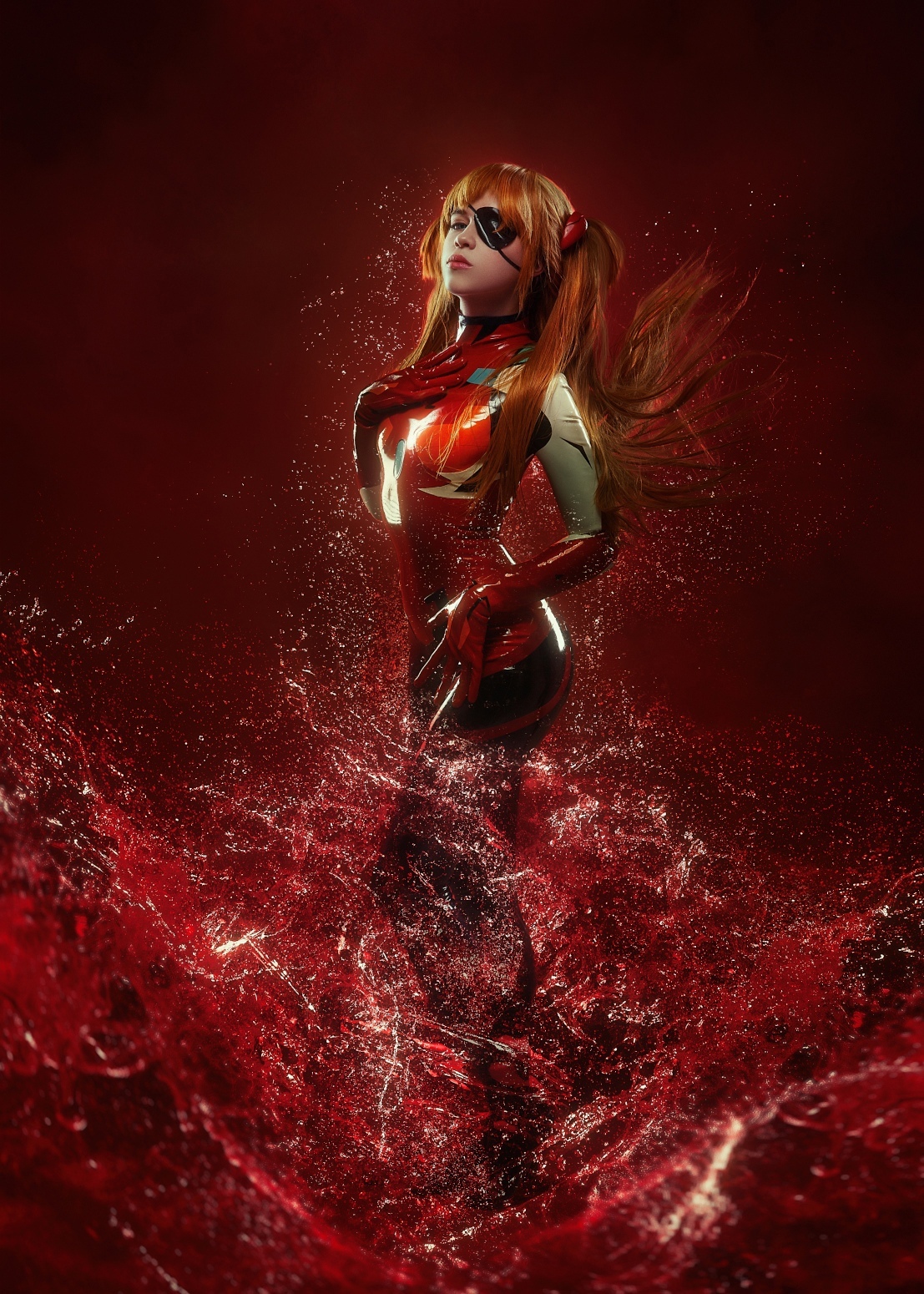 Классическая Аска - Фотография, Фотосессия, Косплееры, Косплей, Аниме, Asuka Langley, Evangelion, Длиннопост