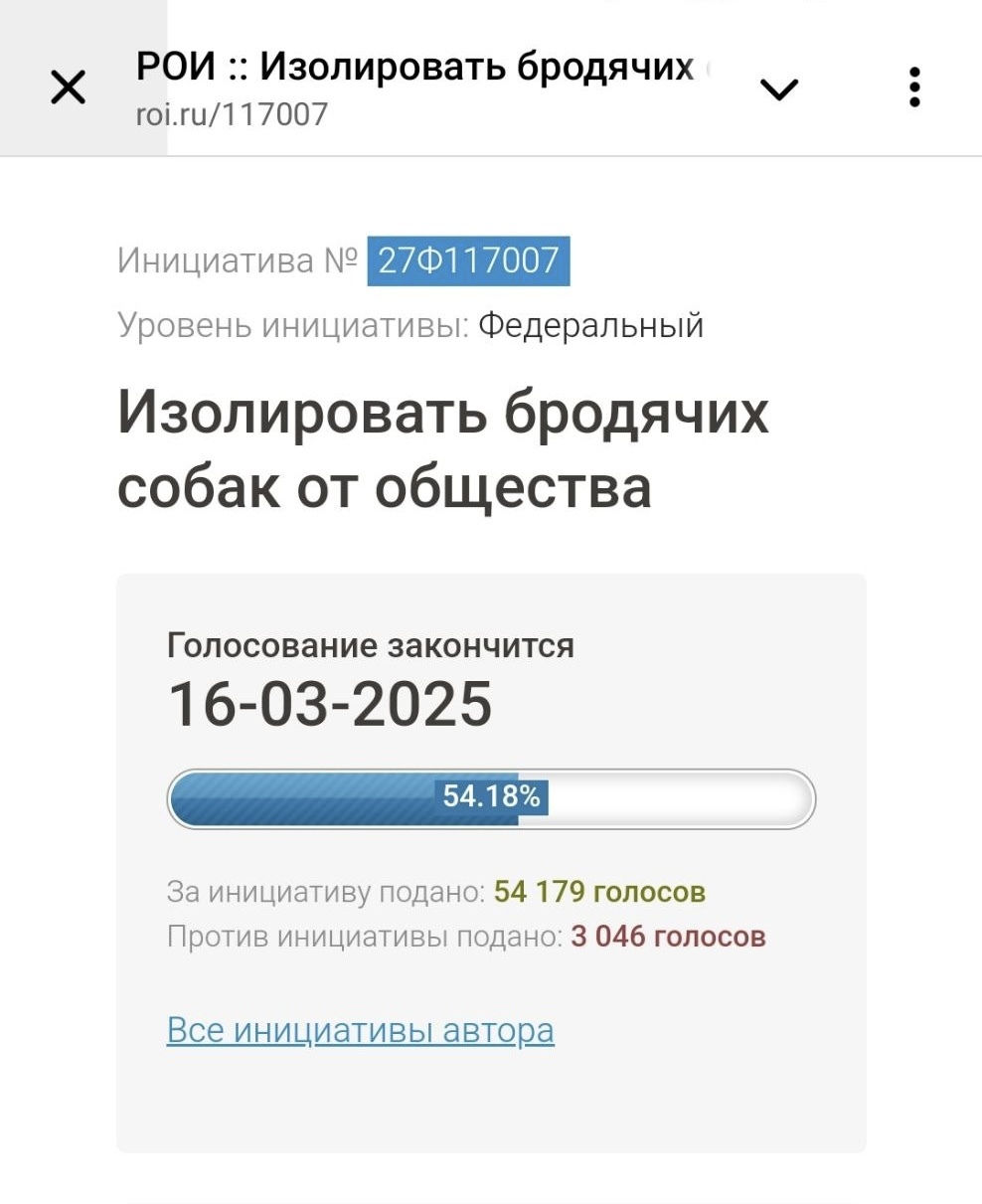 Interim results of the voting on ROI on the topic of stray dogs - Swarms, A wave of posts, Vote, Safety, Dog attack, Stray dogs, Homeless animals, Russia, Longpost, Politics, No rating