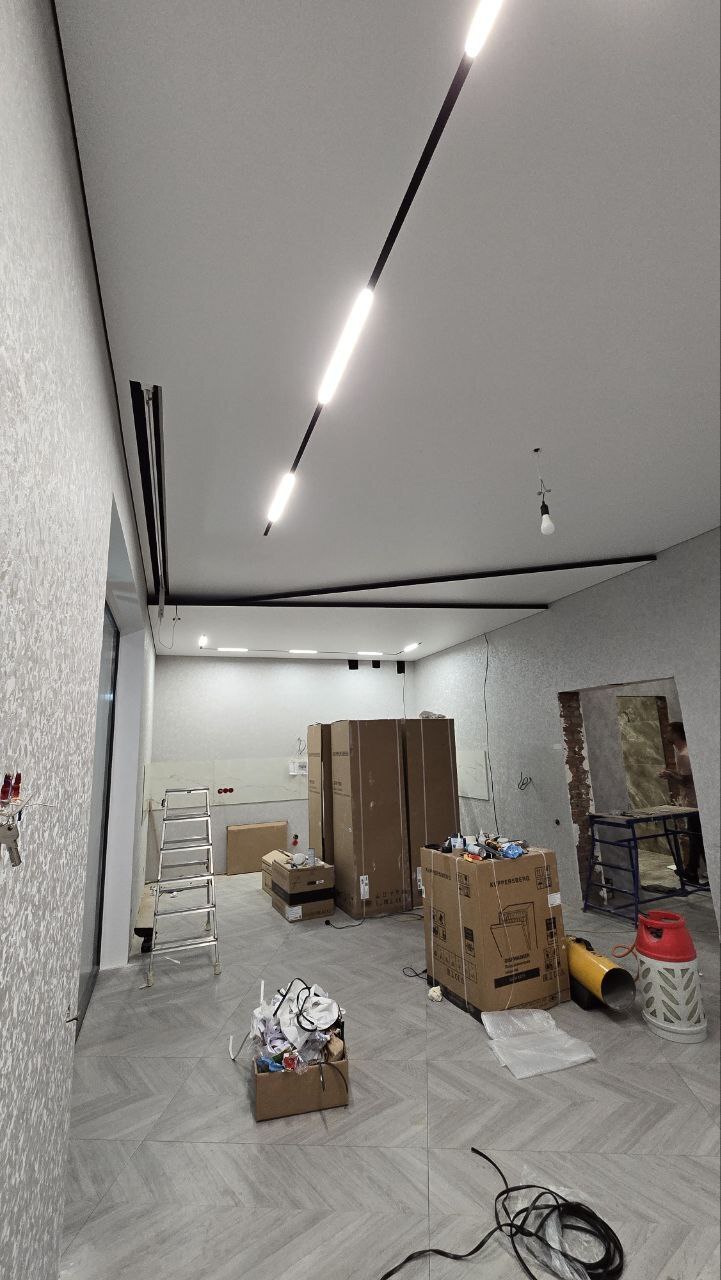 Three-level ceilings - My, Ceiling, Stretch ceiling, Repair, Krasnodar, Longpost