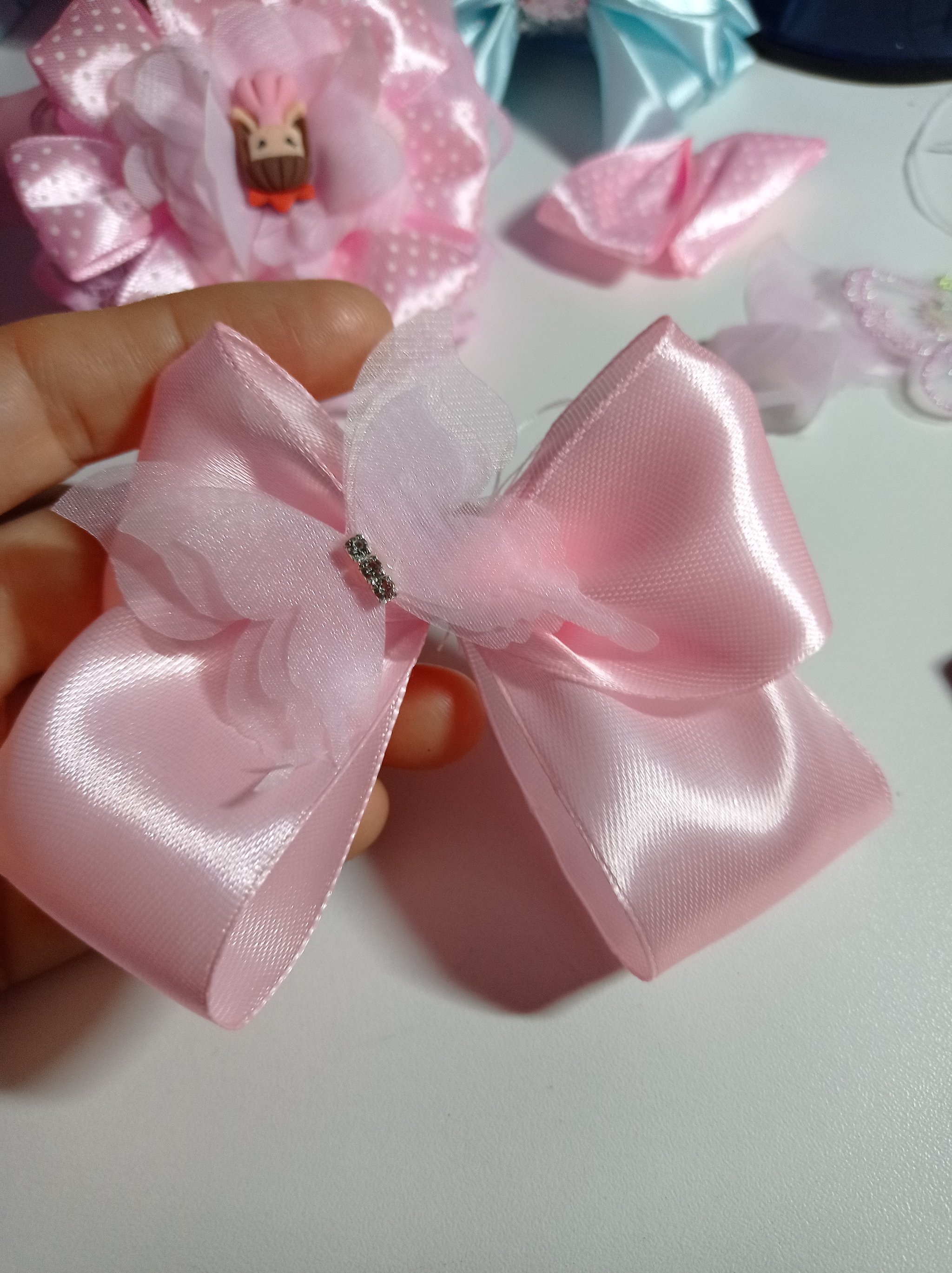 Bows - My, Needlework without process, With your own hands, Creation, Good mood, Needlework with process, Needlework, Survey, Advice, Hobby, Longpost