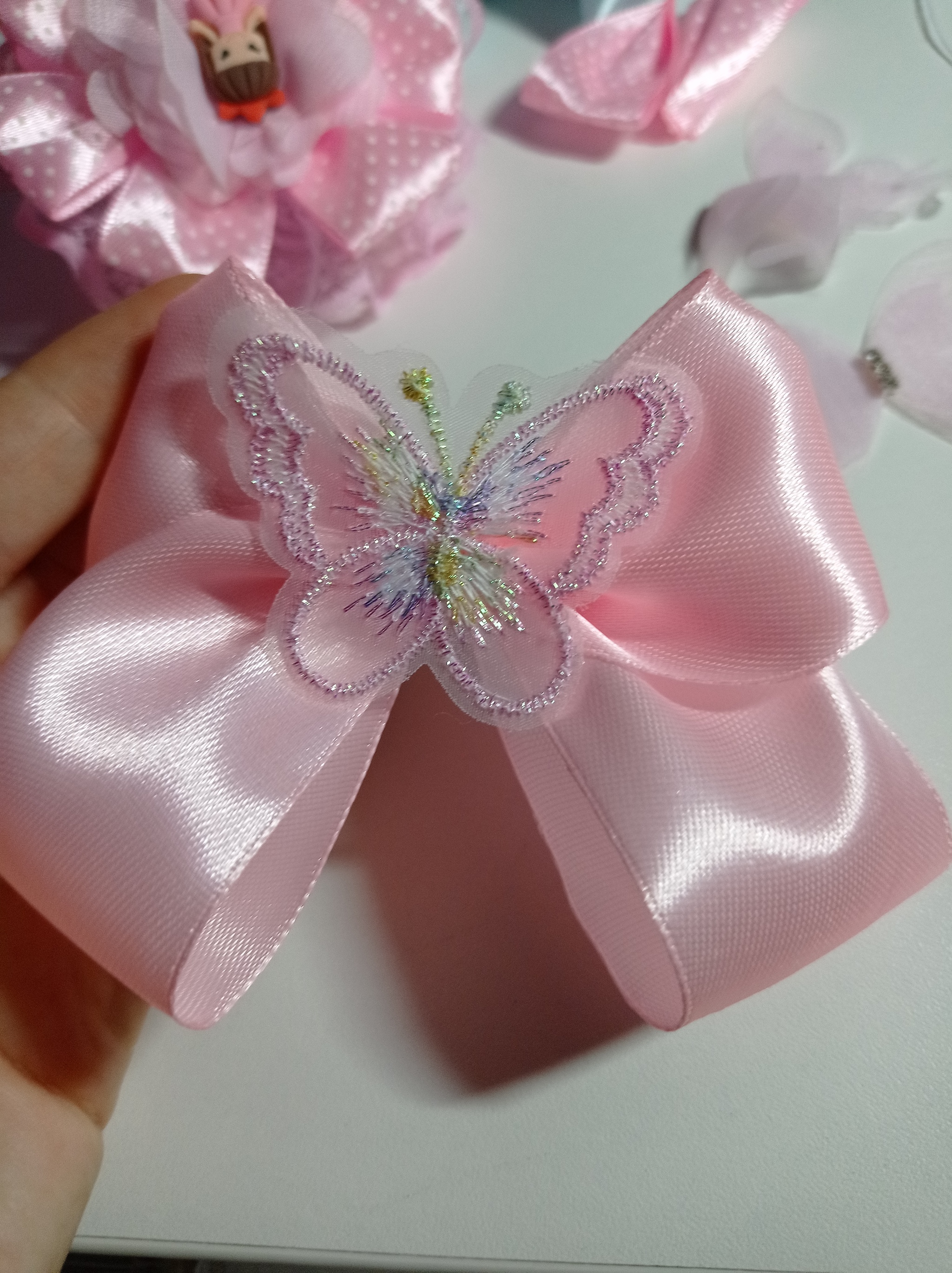 Bows - My, Needlework without process, With your own hands, Creation, Good mood, Needlework with process, Needlework, Survey, Advice, Hobby, Longpost