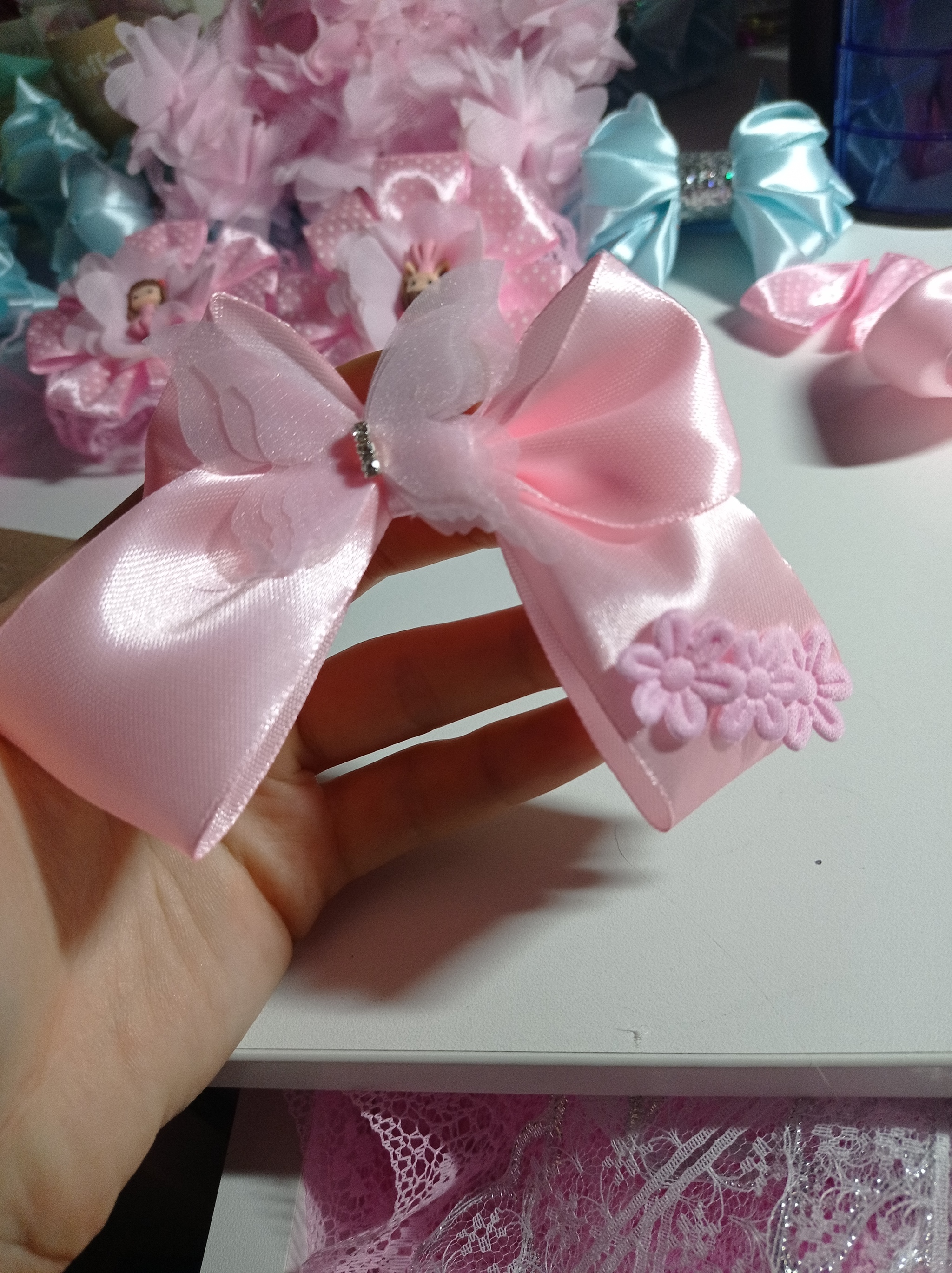 Bows - My, Needlework without process, With your own hands, Creation, Good mood, Needlework with process, Needlework, Survey, Advice, Hobby, Longpost