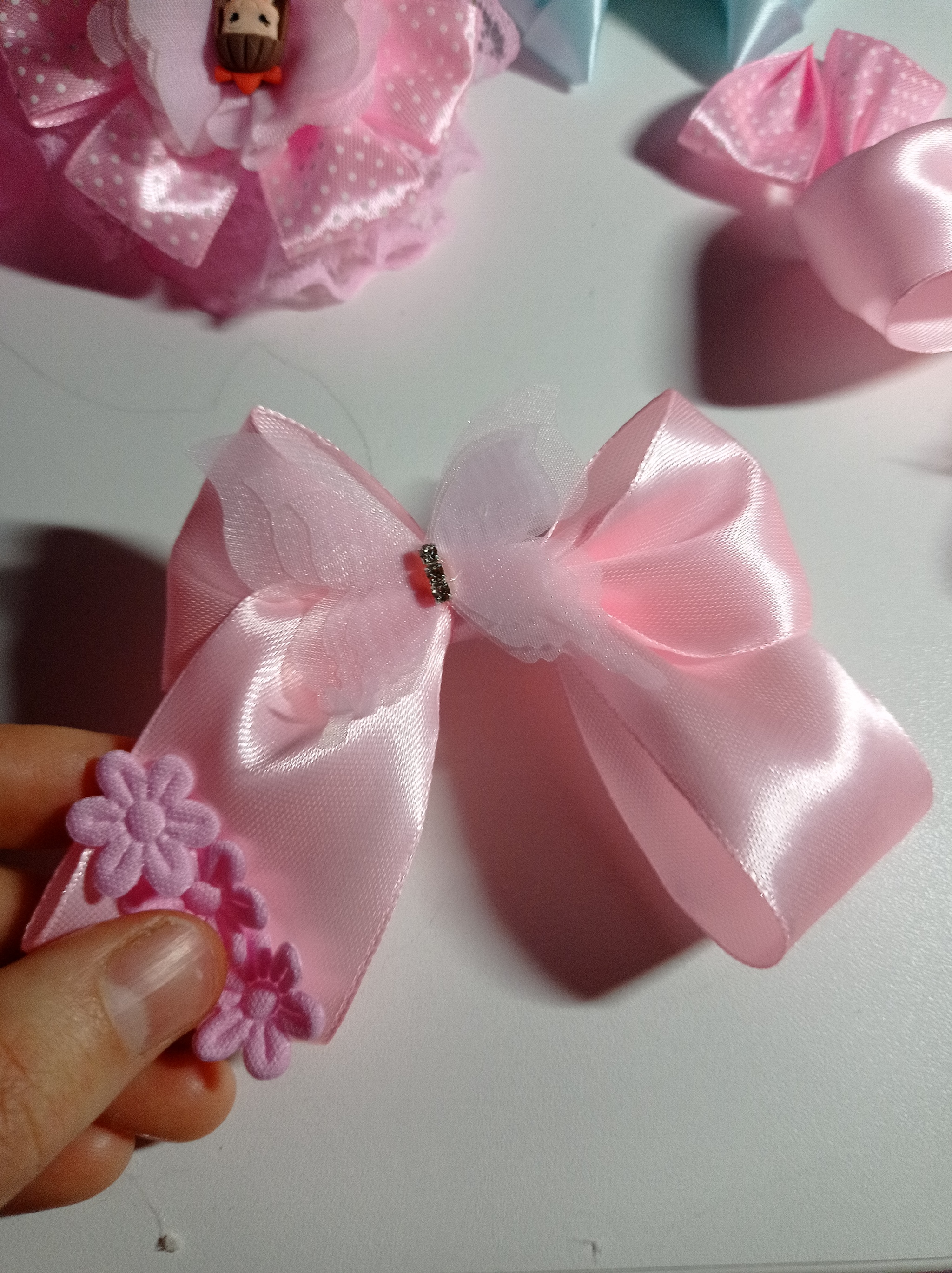 Bows - My, Needlework without process, With your own hands, Creation, Good mood, Needlework with process, Needlework, Survey, Advice, Hobby, Longpost