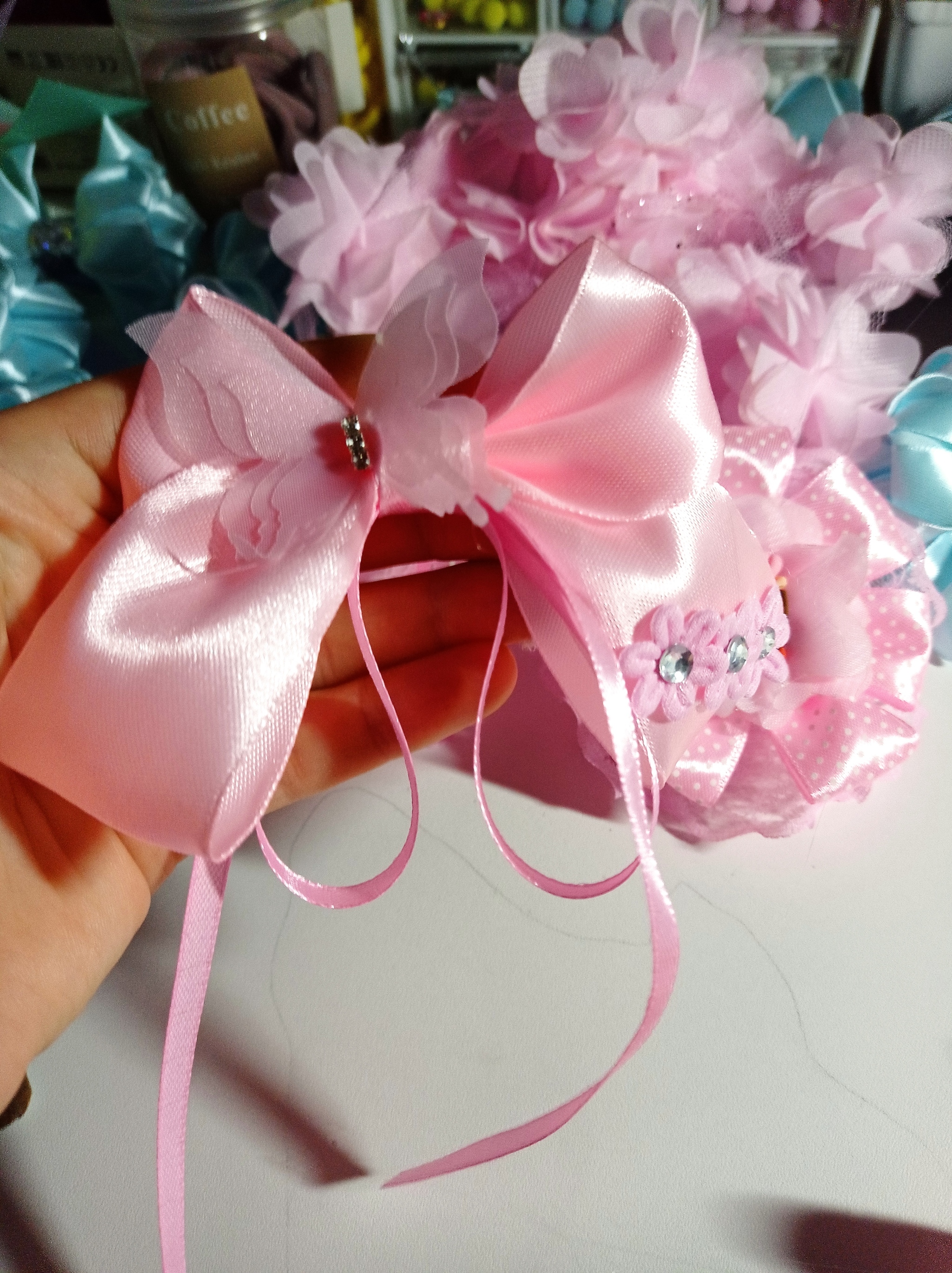 Bows - My, Needlework without process, With your own hands, Creation, Good mood, Needlework with process, Needlework, Survey, Advice, Hobby, Longpost