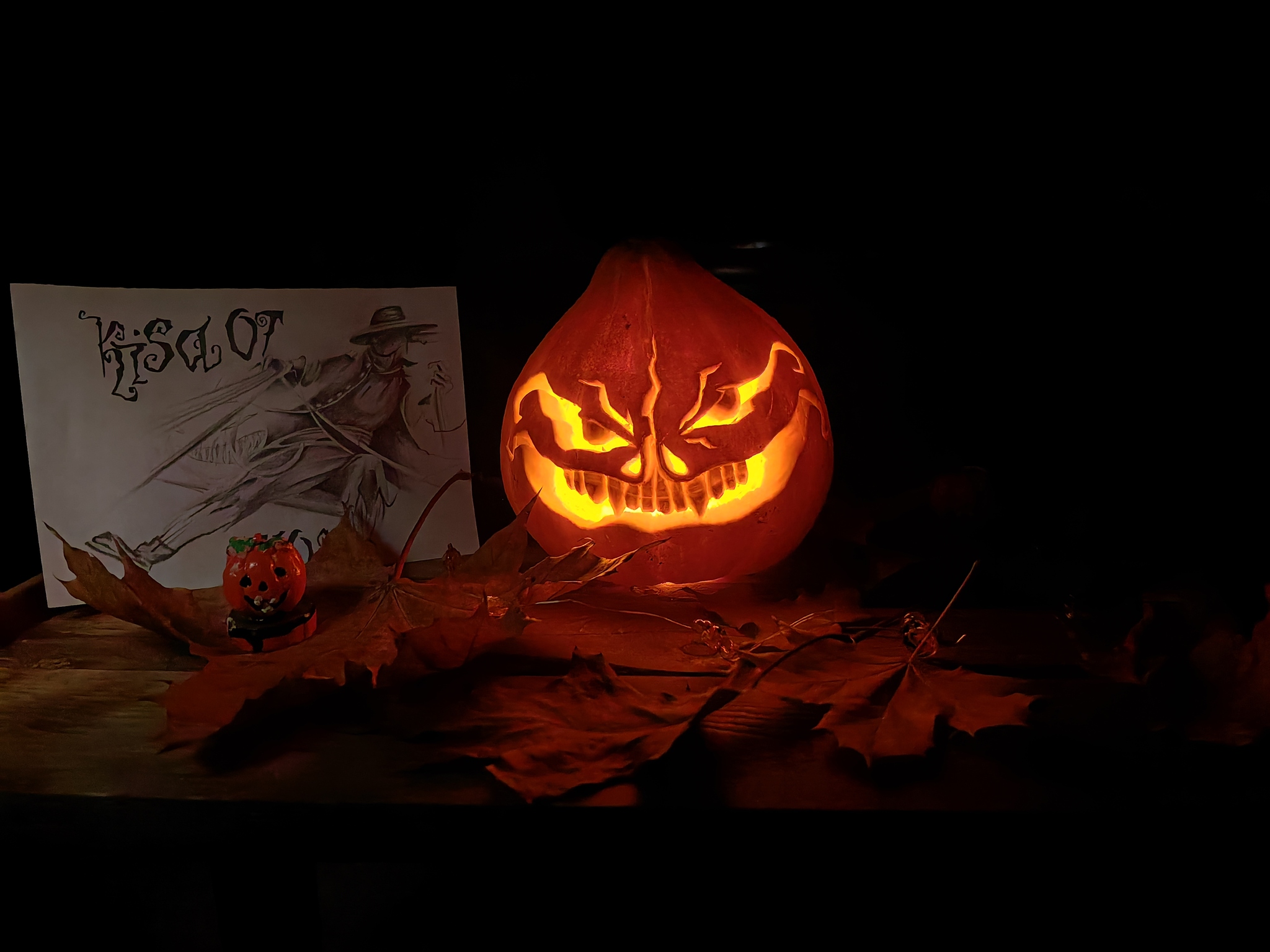 Jack-o'-lantern - My, Secret Santa, Gift exchange, Halloween, Competition, Admjack24, Longpost