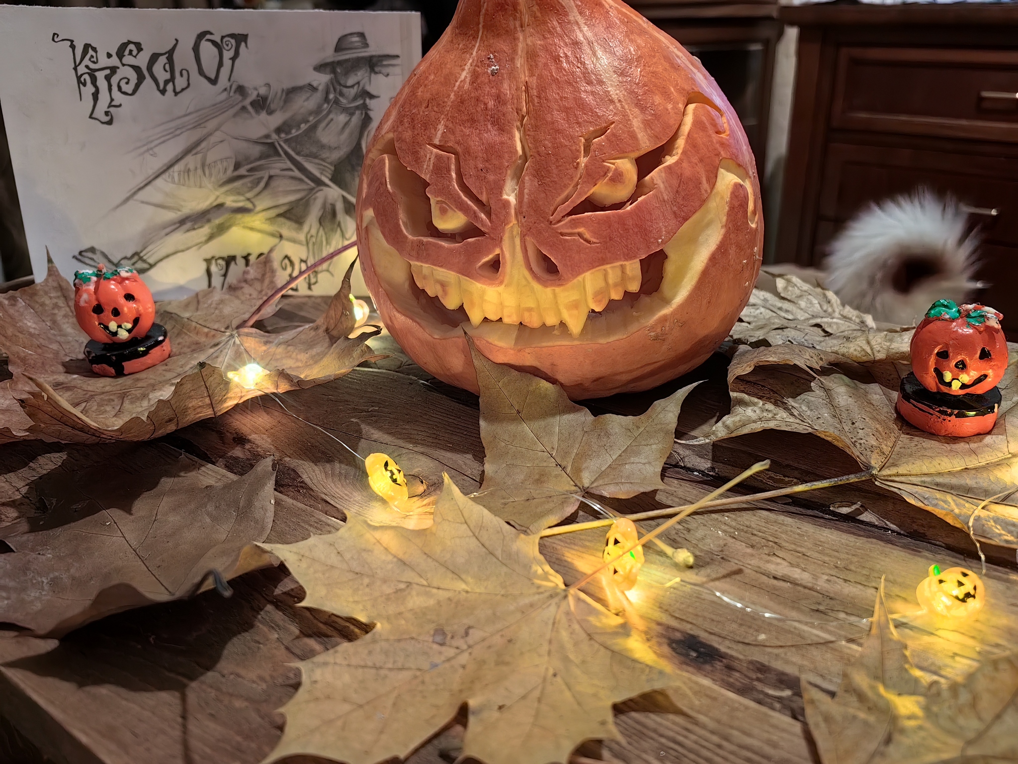 Jack-o'-lantern - My, Secret Santa, Gift exchange, Halloween, Competition, Admjack24, Longpost