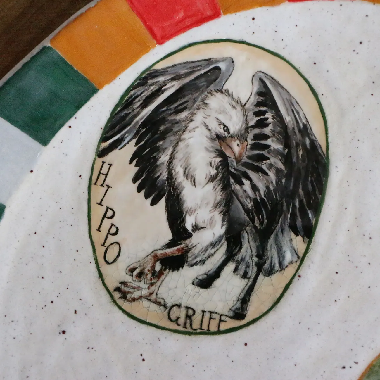 My Hogwarts dishes - My, Harry Potter, Decor, Needlework with process, Artist, Tableware, Potter addicts, Longpost, Hagrid, Luna Lovegood, Severus Snape, Video, Vertical video