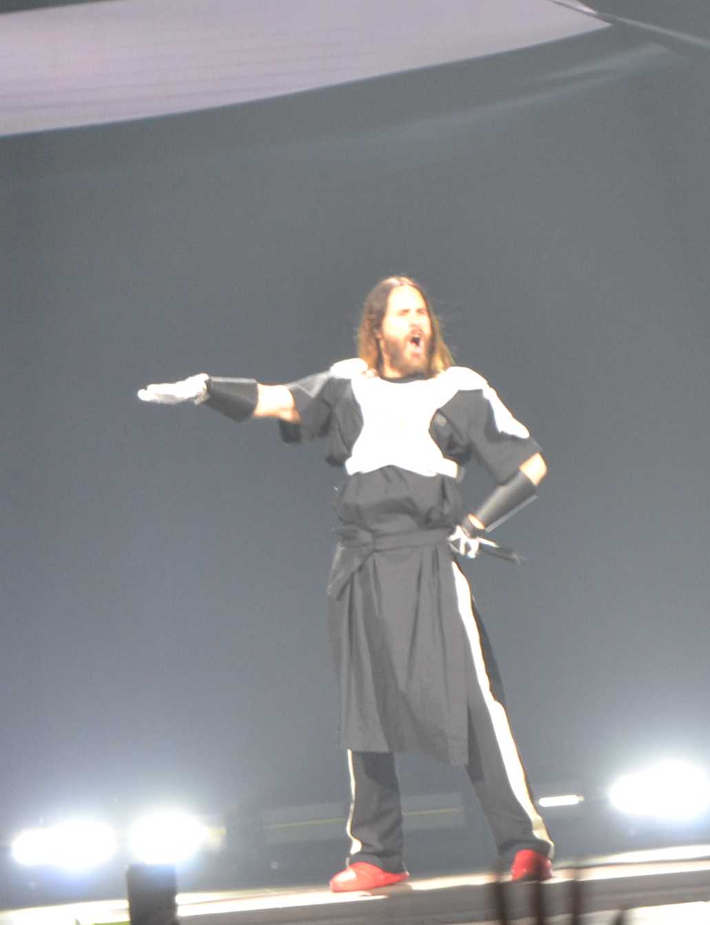 Some photos from the 30 Seconds to Mars concert in Astana on 10/15/2024 - My, Concert, 30 seconds to mars, Jared Leto, Astana, Kazakhstan, Rock, Rock concert, Music, The photo, Musicians, Hits, Longpost