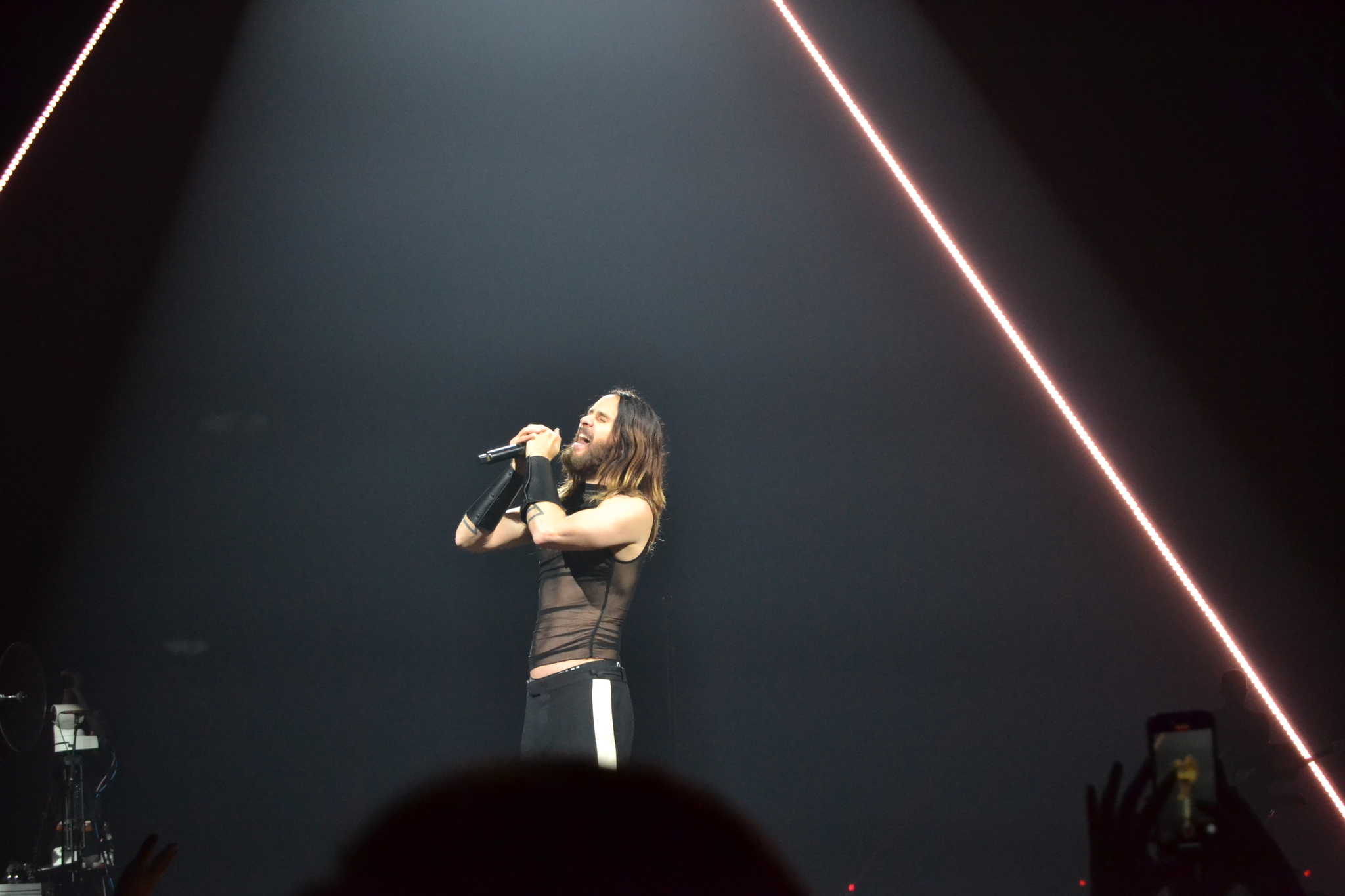 Some photos from the 30 Seconds to Mars concert in Astana on 10/15/2024 - My, Concert, 30 seconds to mars, Jared Leto, Astana, Kazakhstan, Rock, Rock concert, Music, The photo, Musicians, Hits, Longpost