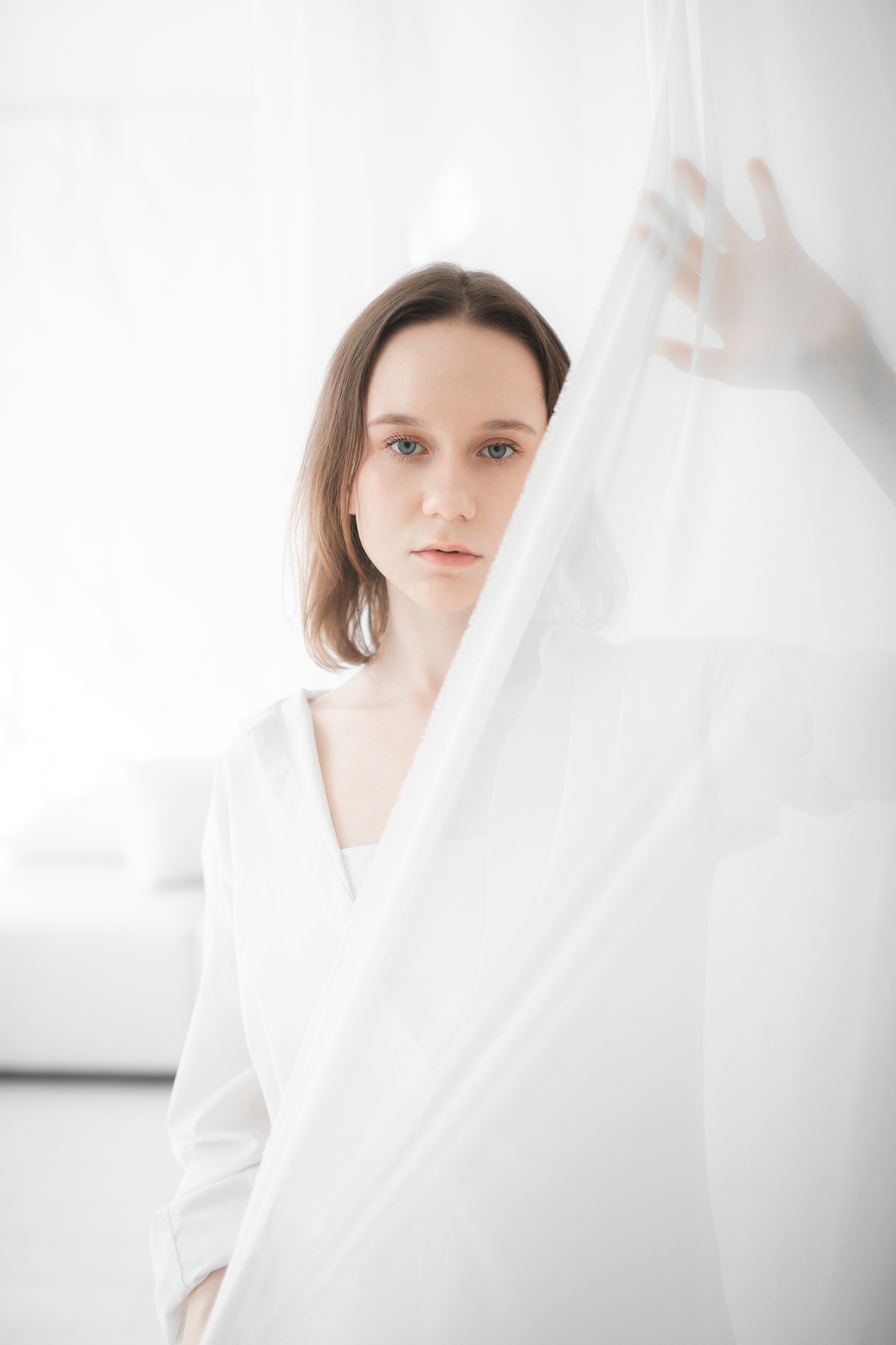 White mood... - My, Girls, The photo, Photographer, Beginning photographer, Portrait, PHOTOSESSION, Longpost