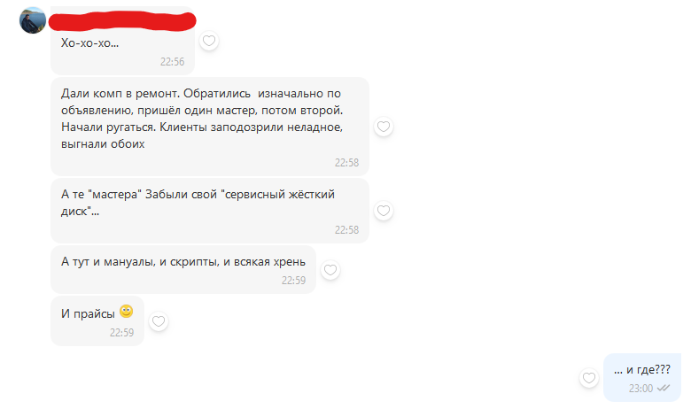 IT-Шакалы - Моё, Без рейтинга, Обман клиентов, IT, Мошенничество, Длиннопост, Братск, Негатив, Скриншот