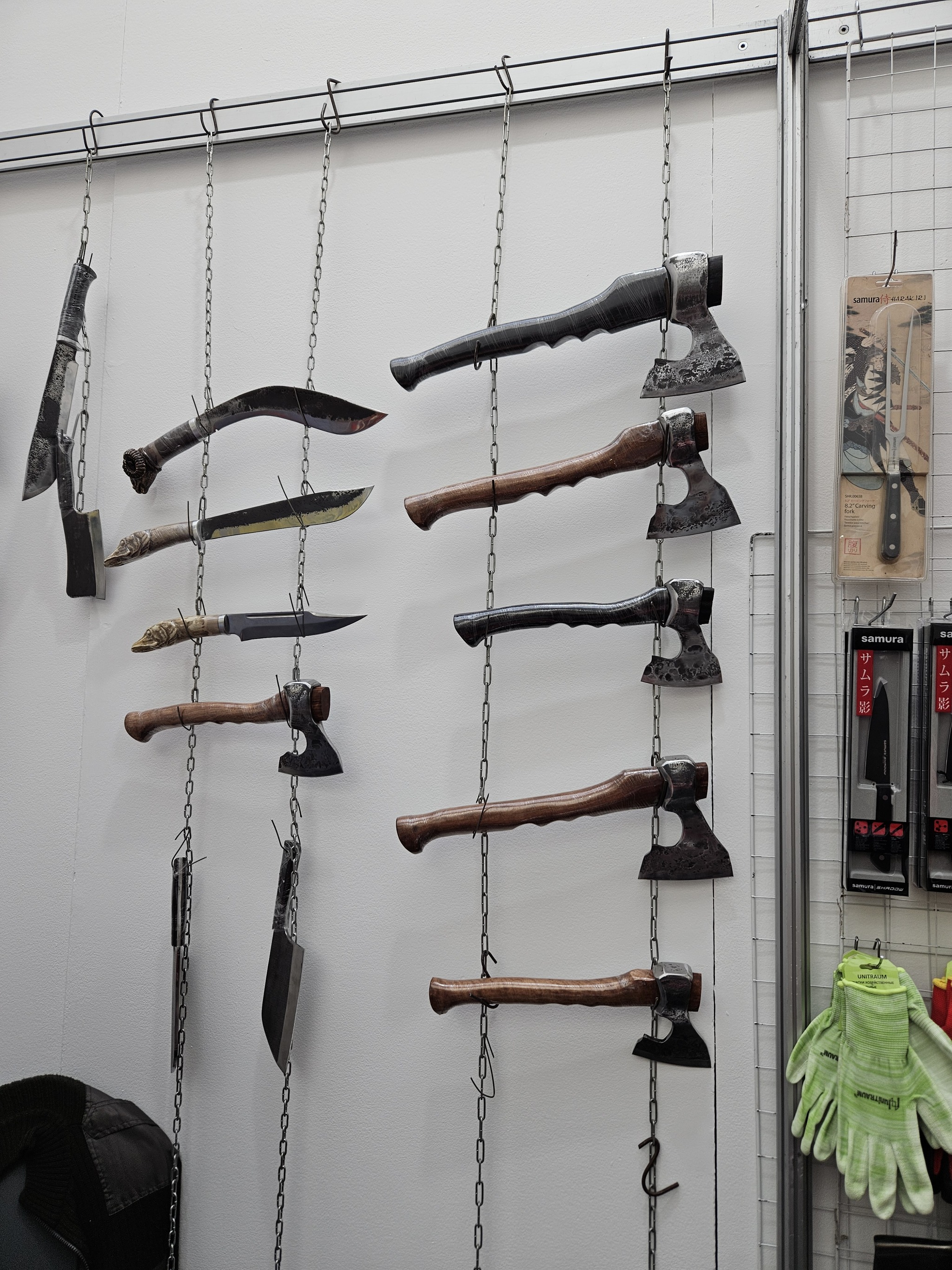 The 5th arms, hunting and defense exhibition Orel Expo 2024, part 3, opened in Moscow - My, Knife, Axe, Jamon, Honey, Mead, Crossbow, Mini crossbow, Game, Tea, Puer, Beer, Weapon, Steel arms, Longpost