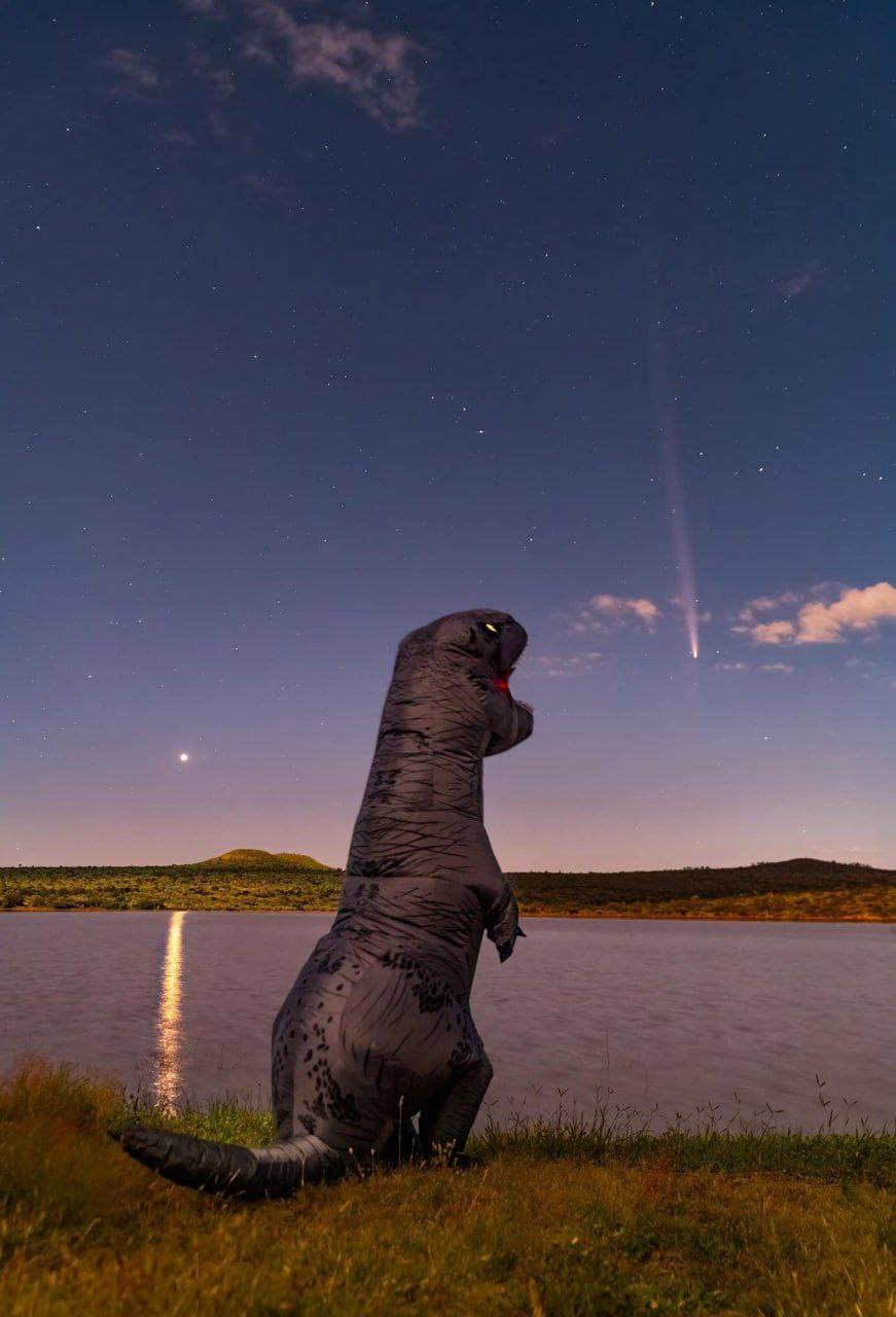 Again? - The photo, Comet, Dinosaurs