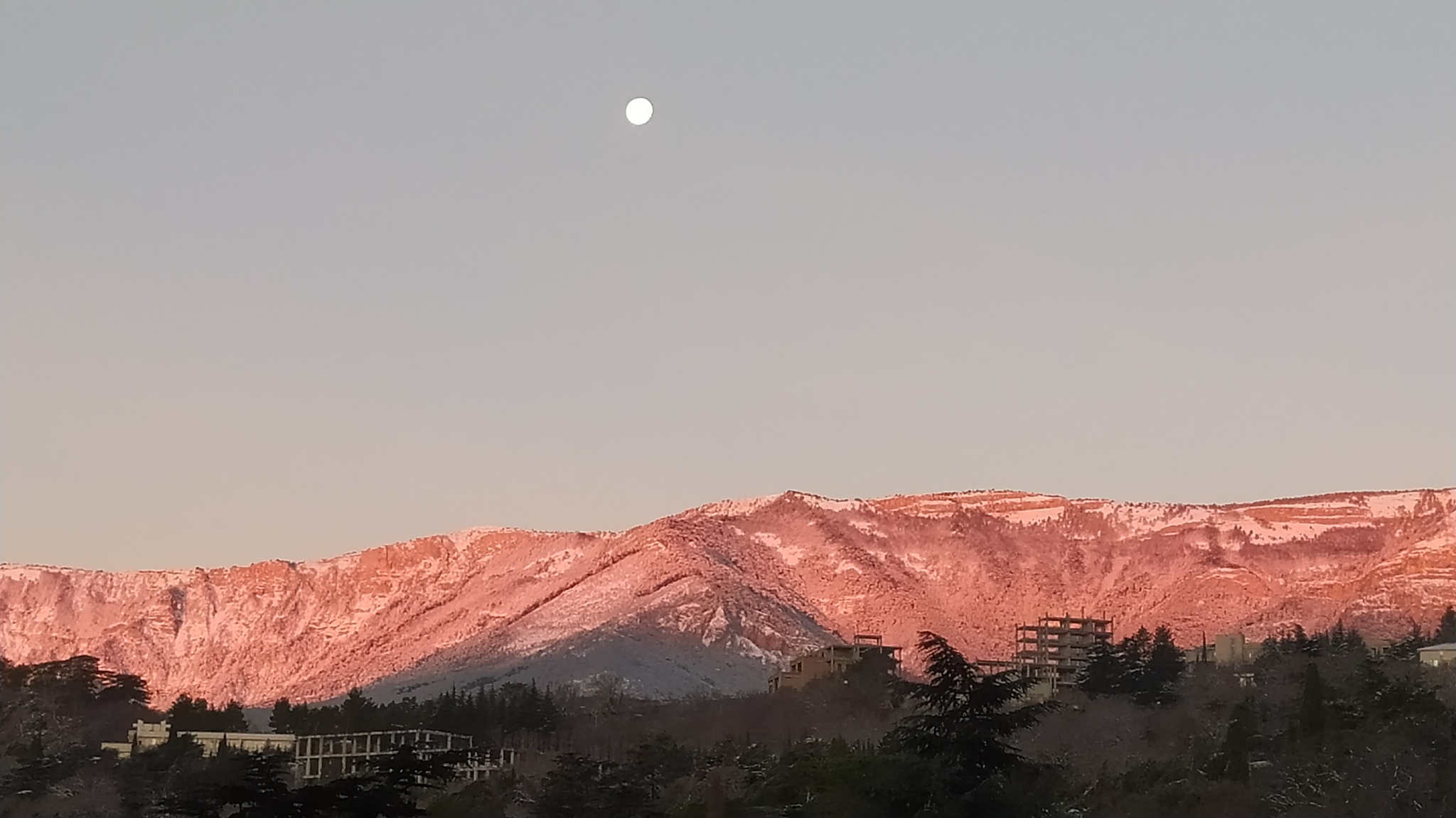 Reply to the post The Martian Chronicles - My, Landscape, moon, Crimea, Yalta, Reply to post