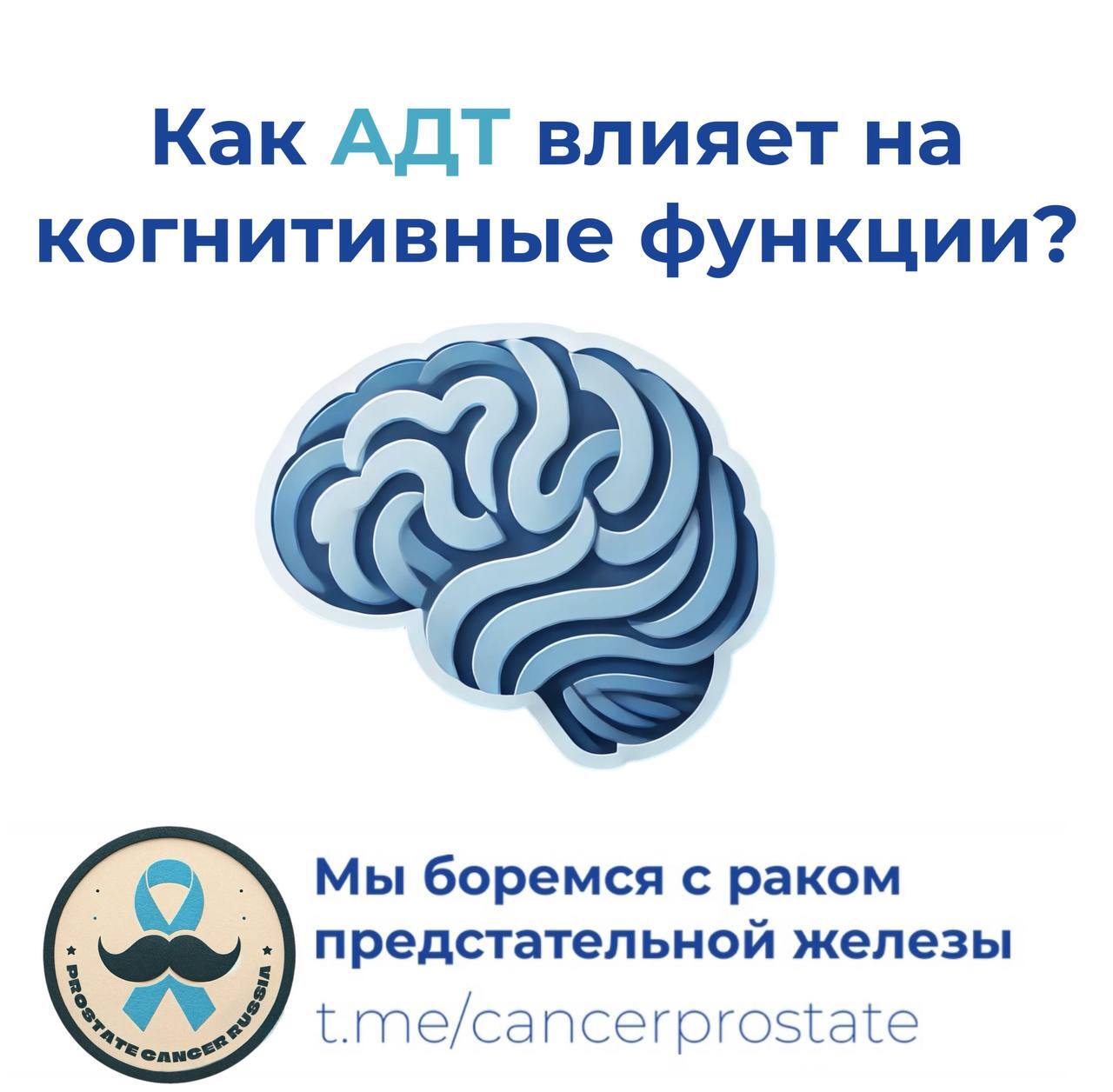 Как андроген-депривационная терапия влияет на когнитивные функции? - Моё, Рак и онкология, Рак простаты