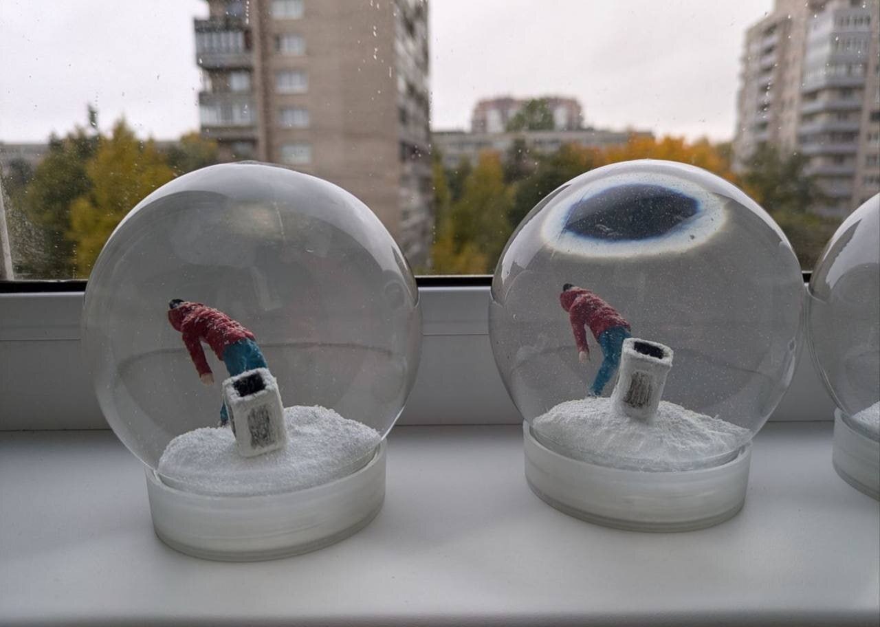 Salt Snow Globes - Humor, New items, Saint Petersburg, Telegram, Telegram (link), Longpost