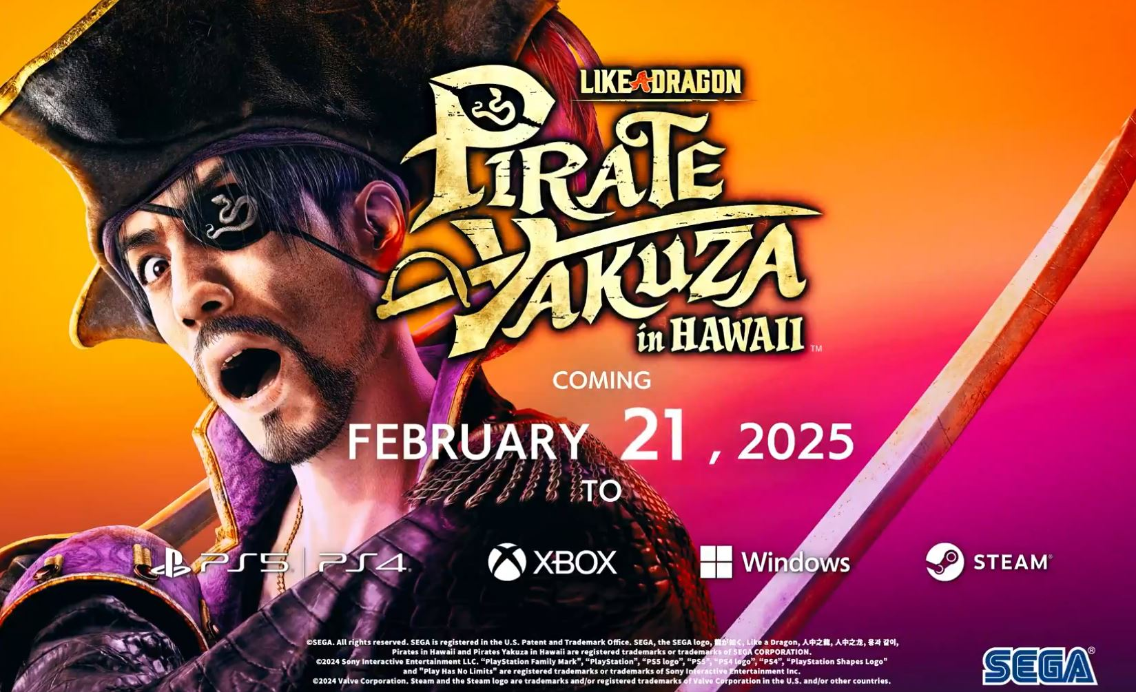 Релиз Like a Dragon: Pirate Yakuza in Hawaii перенесён на неделю раньше, из-за Monster Hunter Wilds - Моё, Новости игрового мира, Игры, Компьютерные игры, Like a Dragon, Monster Hunter, Видео