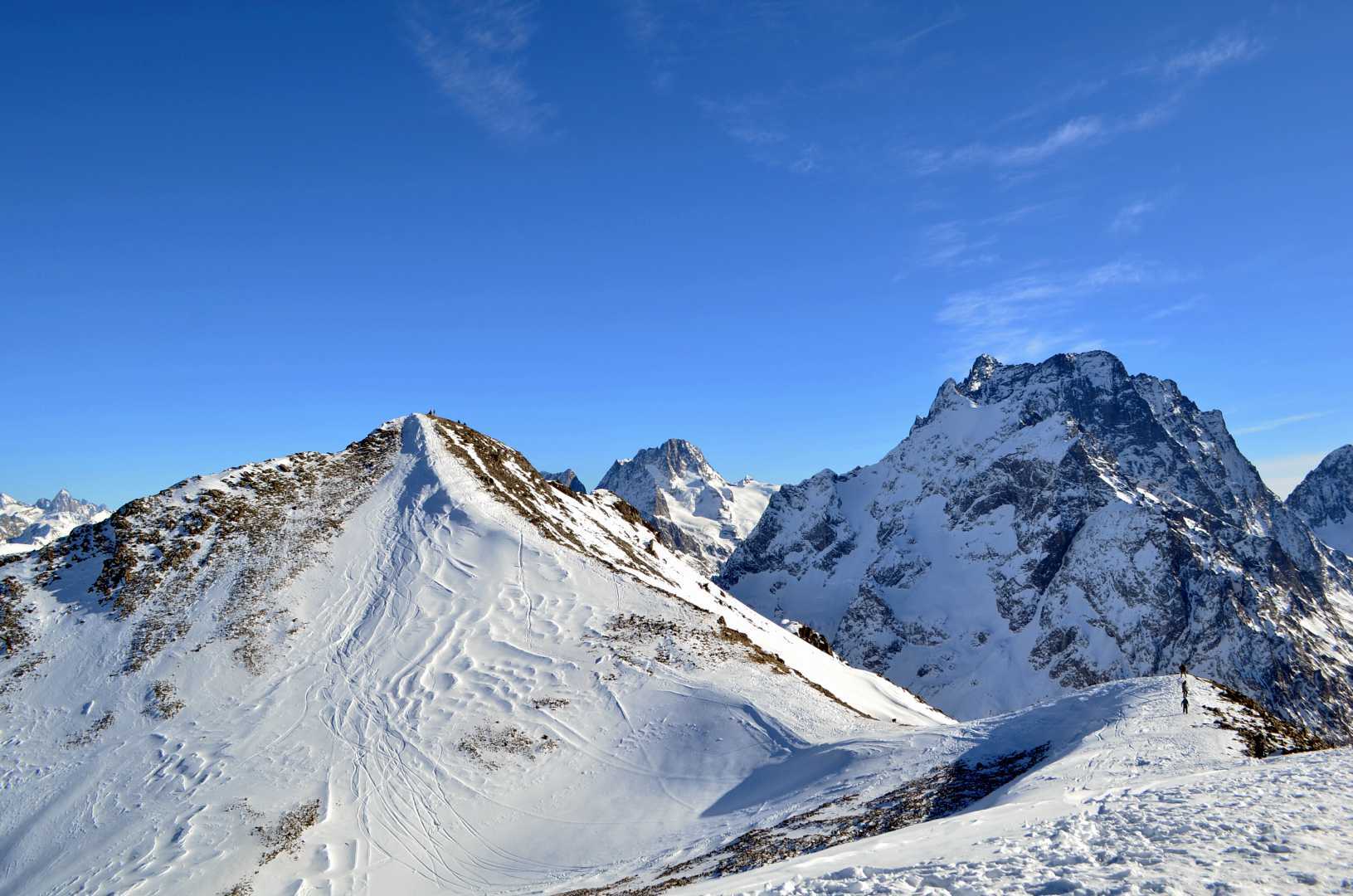 In Dombai - My, The photo, Landscape, Tourism, Kislovodsk, Dombay, The mountains, Vertex, Peaks, Snow