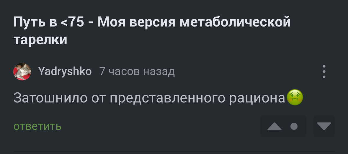 Путь в <75 - Расширяю метаболические знаки препинания - Моё, Лишний вес, Похудение, Диета, Питание, Правильное питание, ЗОЖ, Длиннопост