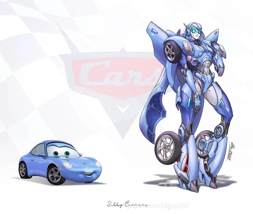 Cars transformers - Transformers, Cars (cartoon), Crossover, Images, Longpost