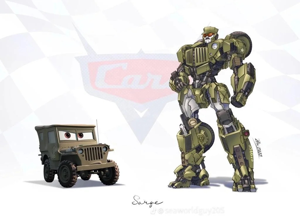 Cars transformers - Transformers, Cars (cartoon), Crossover, Images, Longpost